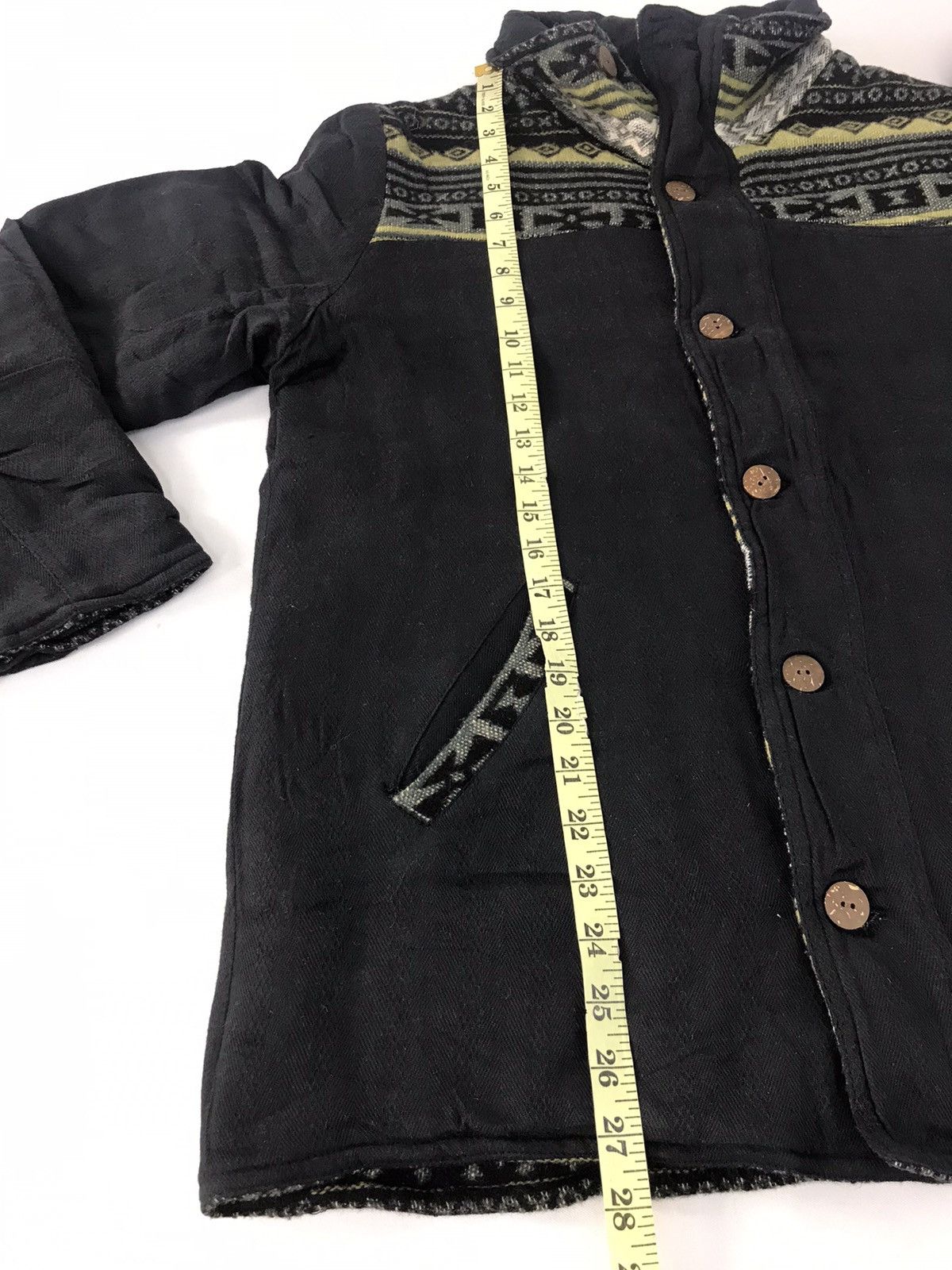 Japanese Brand × Vintage Anima Button Up Shirt Jacket Abstract Native Ethic Navajo Size L / US 10 / IT 46 - 11 Thumbnail
