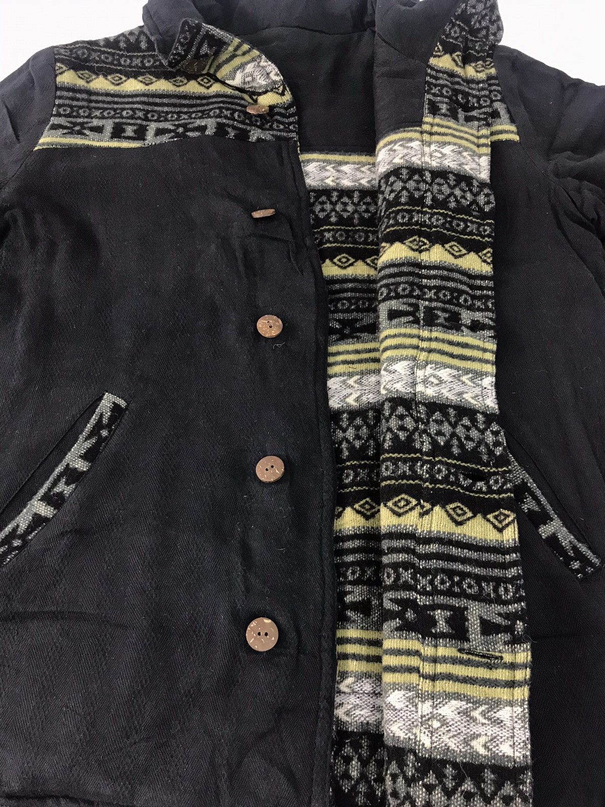 Japanese Brand × Vintage Anima Button Up Shirt Jacket Abstract Native Ethic Navajo Size L / US 10 / IT 46 - 5 Thumbnail