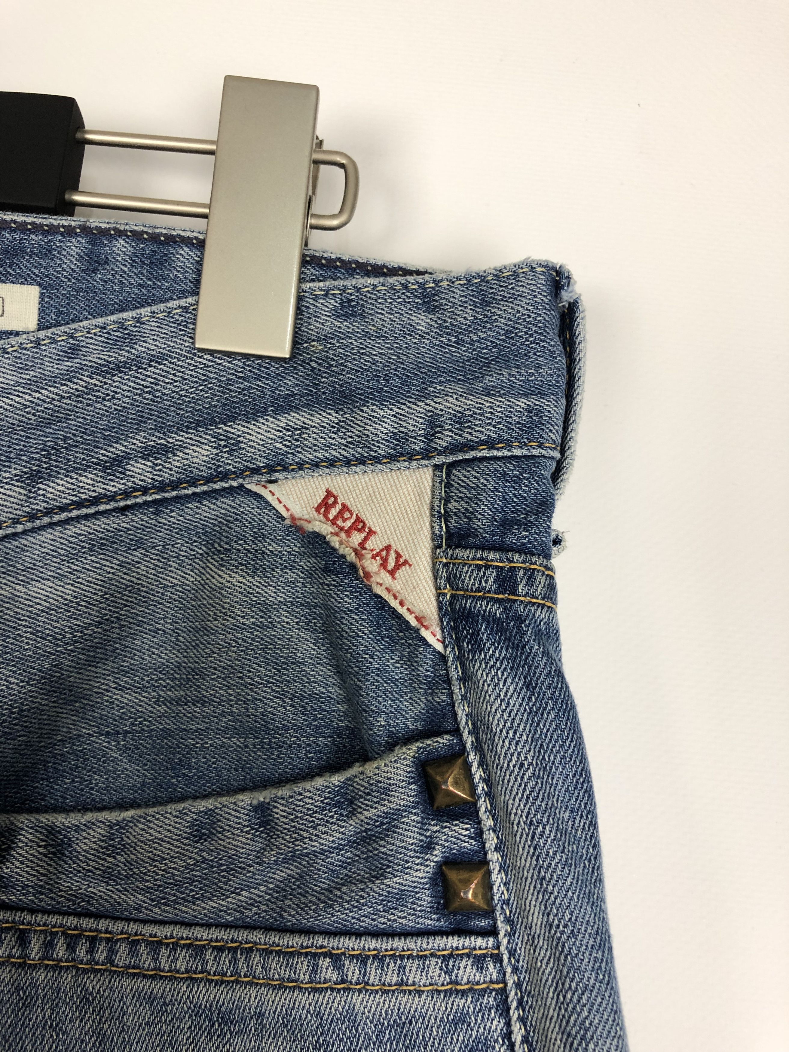 Vintage REPLAY Denim Jeans Pants Franky Vintage Trousers size 32x30 Size US 32 / EU 48 - 4 Thumbnail