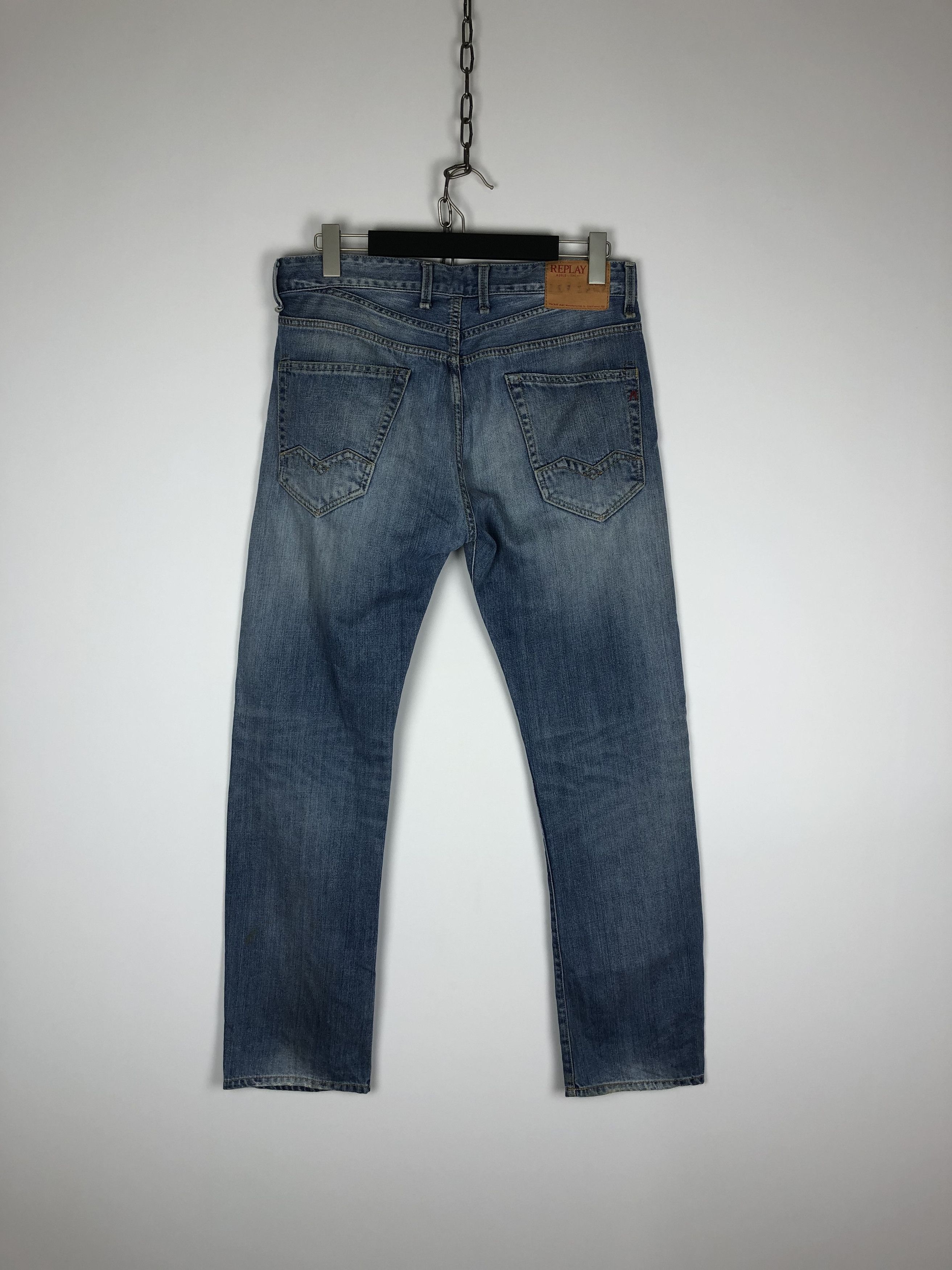 Vintage REPLAY Denim Jeans Pants Franky Vintage Trousers size 32x30 Size US 32 / EU 48 - 7 Thumbnail