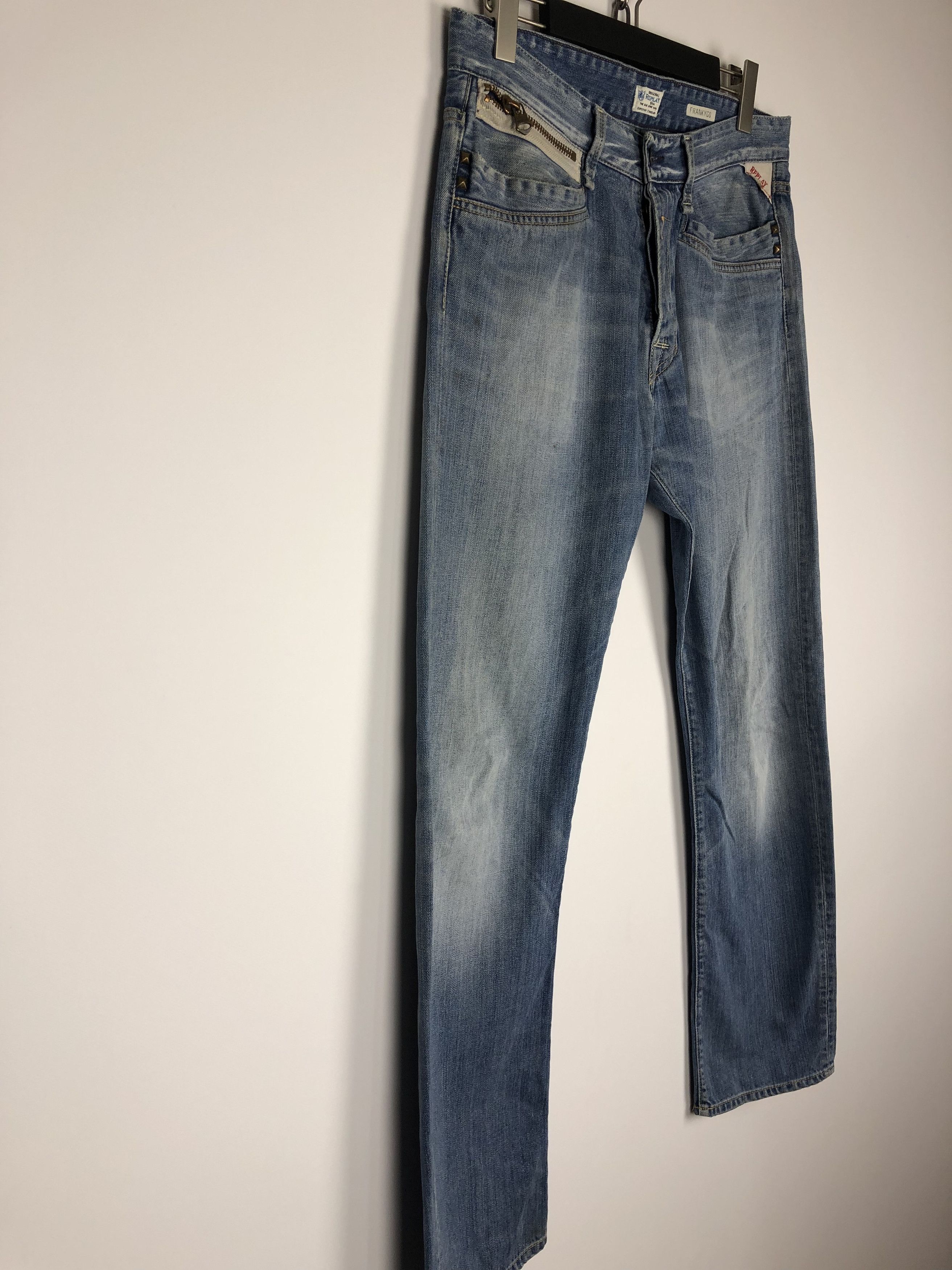 Vintage REPLAY Denim Jeans Pants Franky Vintage Trousers size 32x30 Size US 32 / EU 48 - 5 Thumbnail