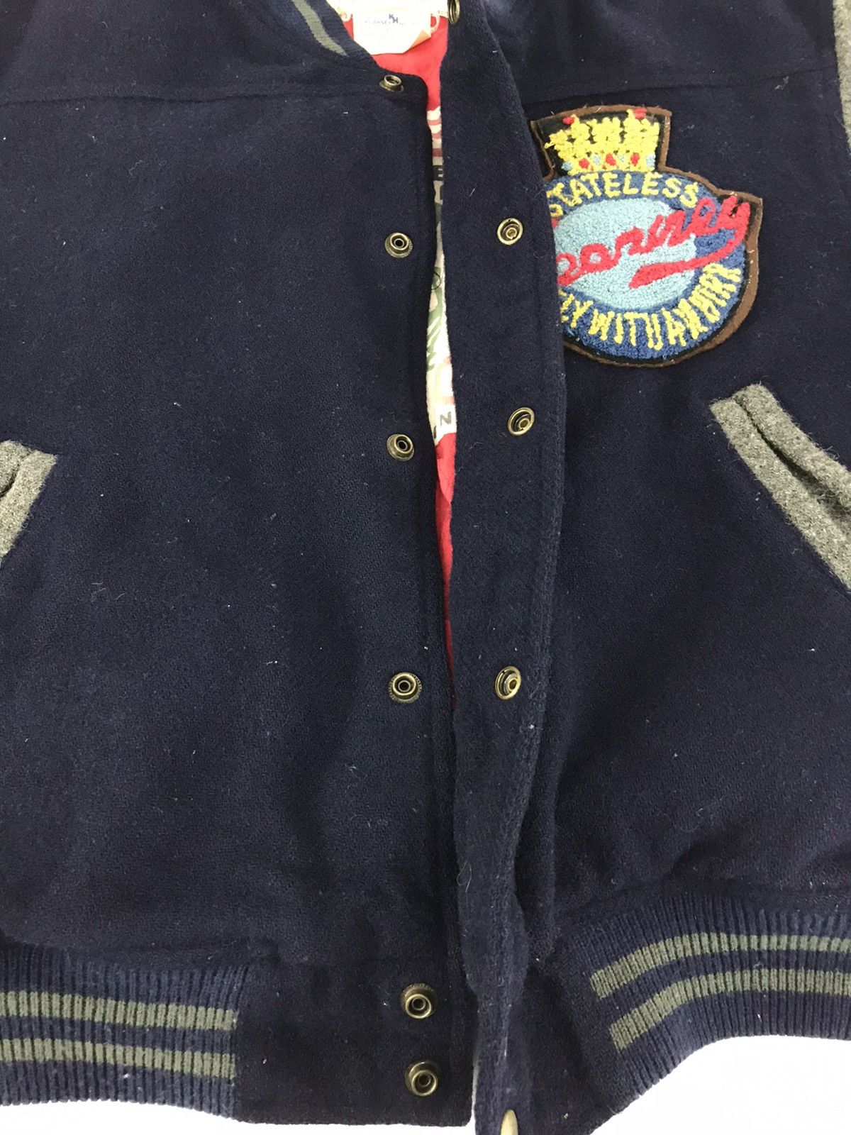 Vintage Vintage 80s Kearney House Baseball Slugger FIGHTER Jacket Size US L / EU 52-54 / 3 - 9 Thumbnail