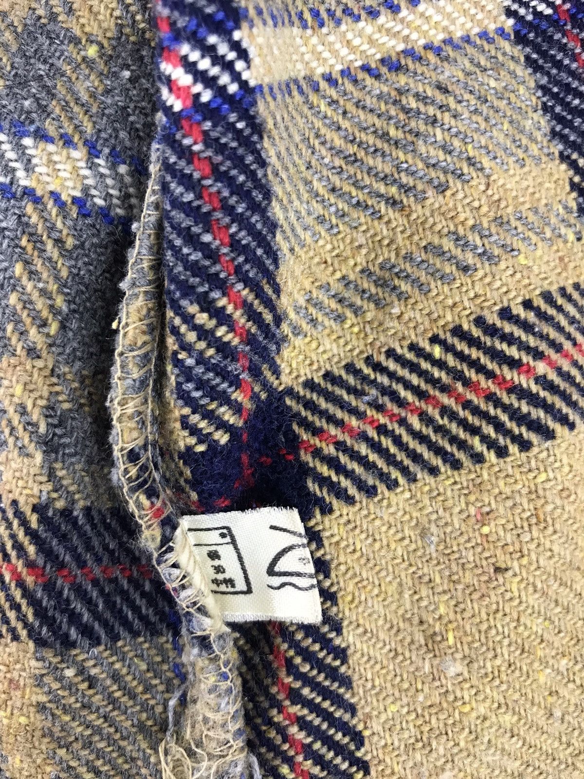 Flannel × Japanese Brand × Vintage Street Guy Plaid Check Tartan Classic Monogram Flannel Size US L / EU 52-54 / 3 - 7 Thumbnail