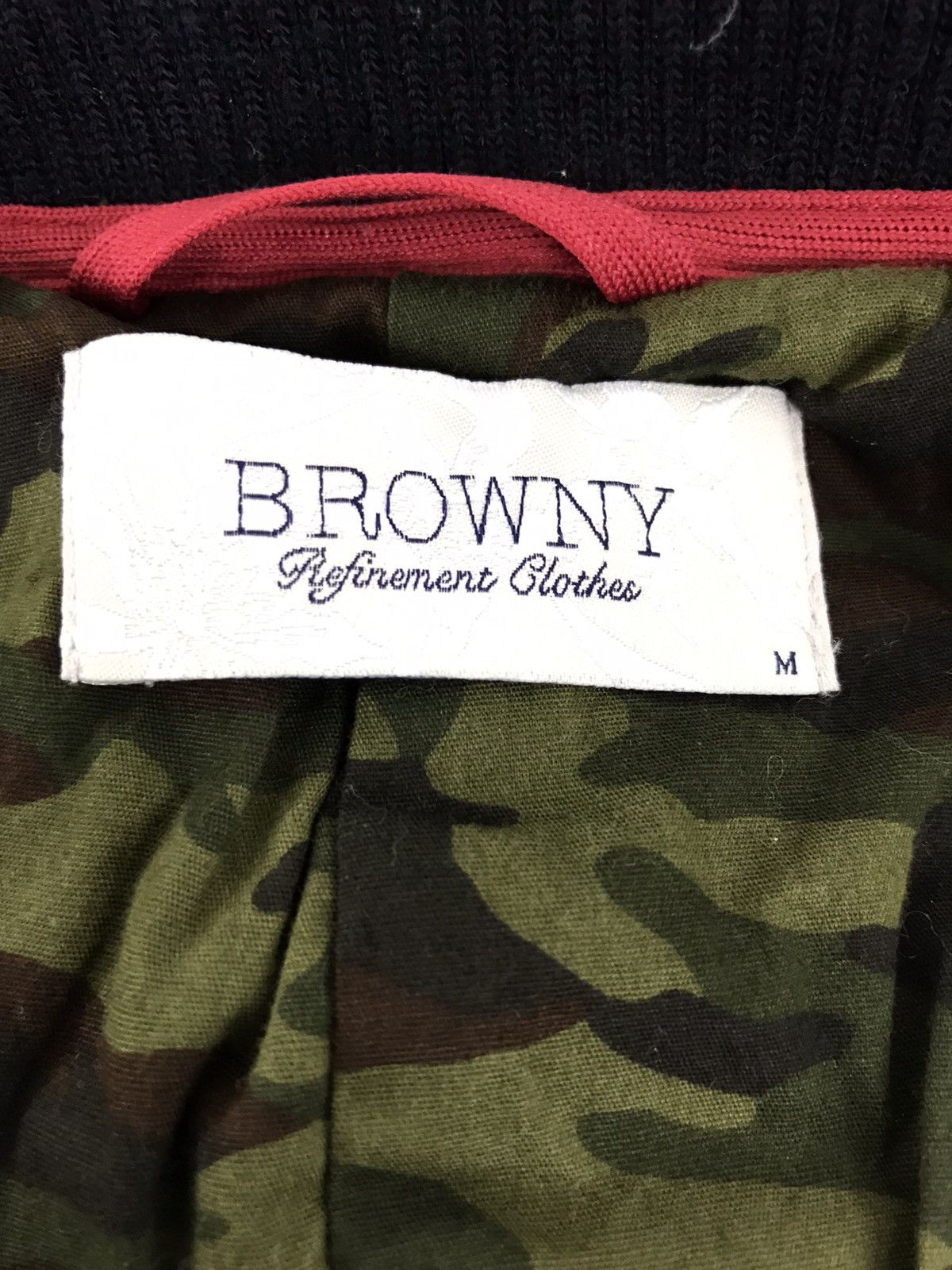 Other New York Spell Out Camo Inner Varsity College Jacket Size US M / EU 48-50 / 2 - 5 Thumbnail