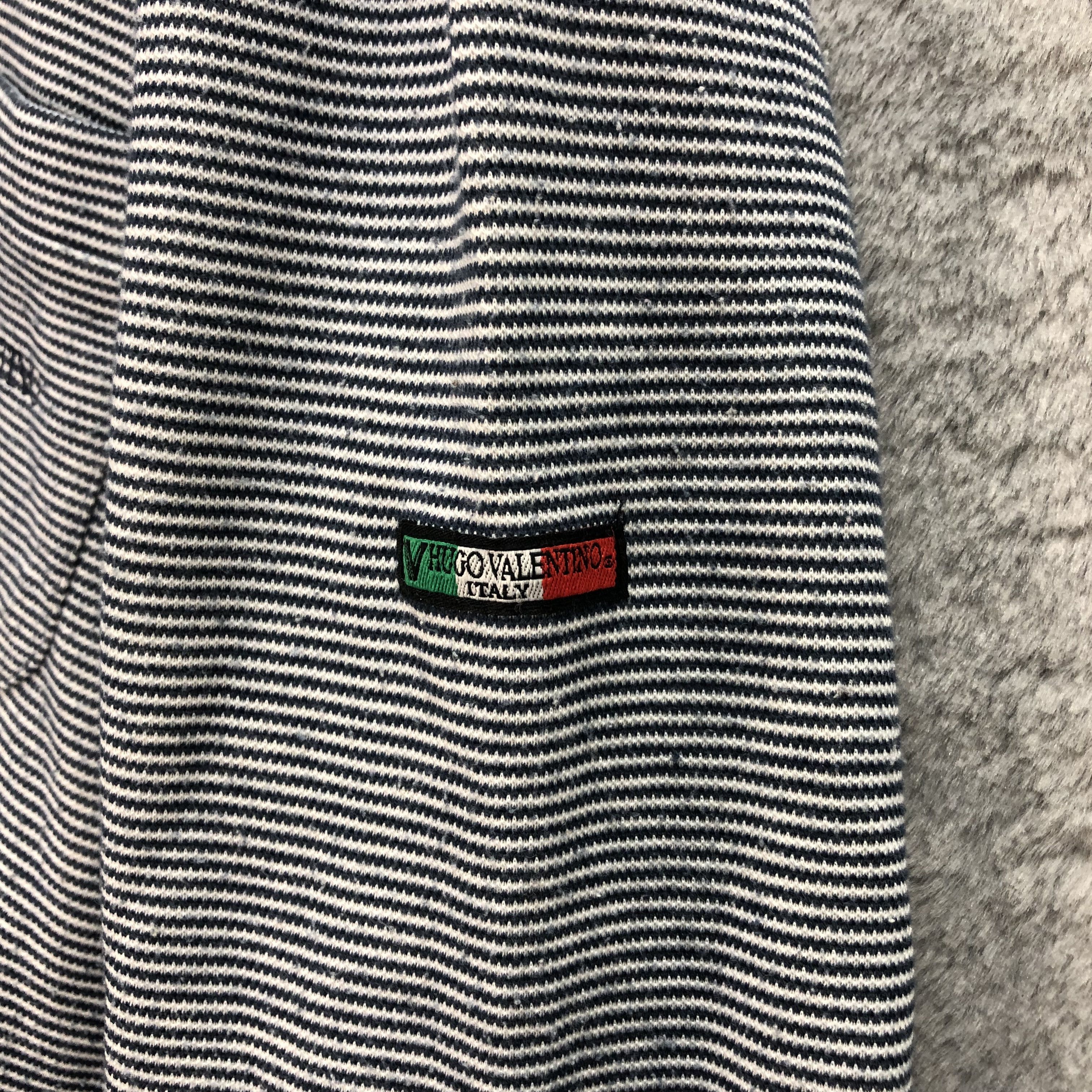 Valentino HUGO VALENTINO SINGLE POCKET STRIPES SWEATSHIRTS #5178-177 Size US M / EU 48-50 / 2 - 7 Thumbnail
