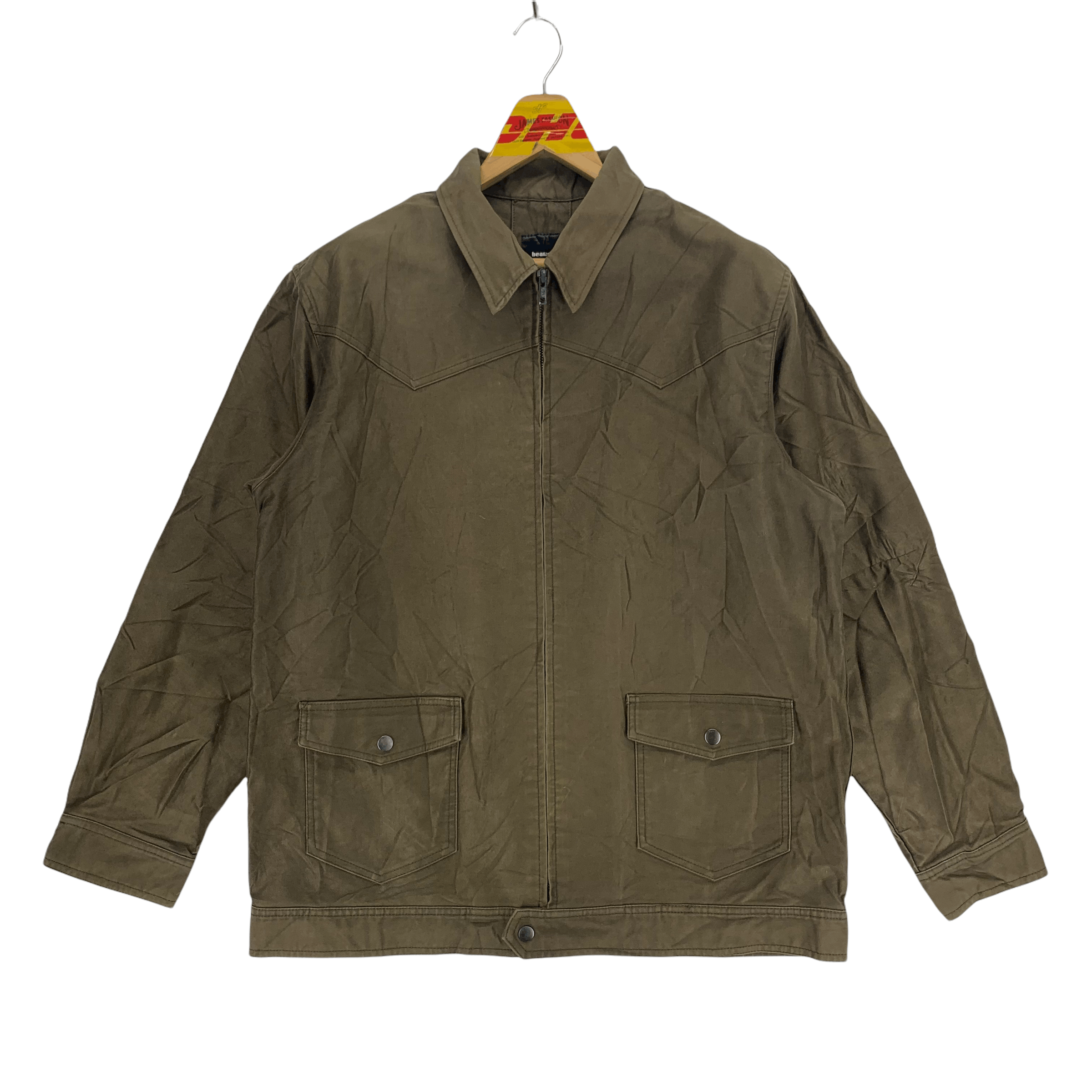 Beams Plus Beams Made in Japan Double Pocket Jacket #3534-124 Size US L / EU 52-54 / 3 - 1 Thumbnail