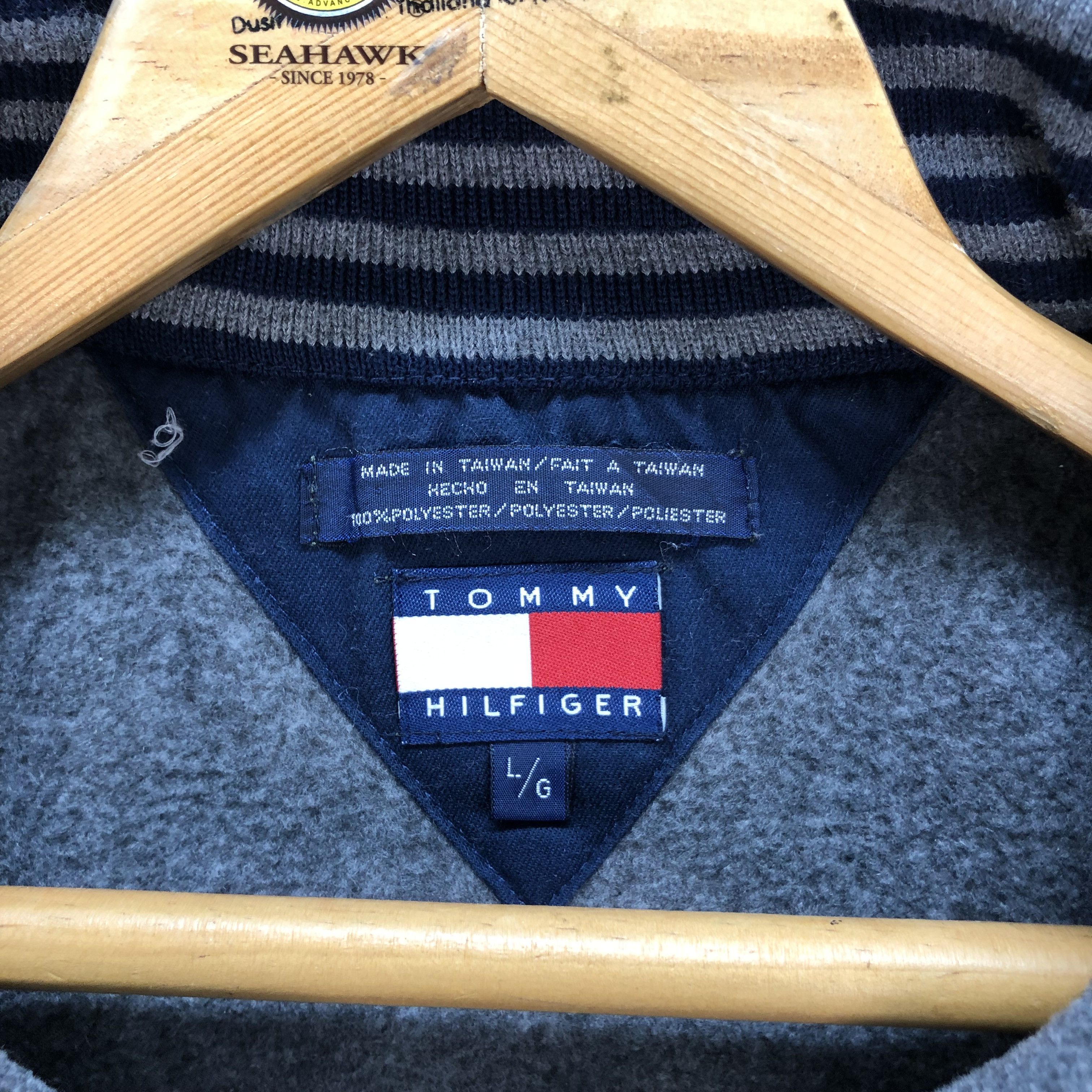 Tommy Hilfiger Tommy Hilfiger Half Zip Turtle Neck Fleece #5463-191 Size US L / EU 52-54 / 3 - 7 Thumbnail