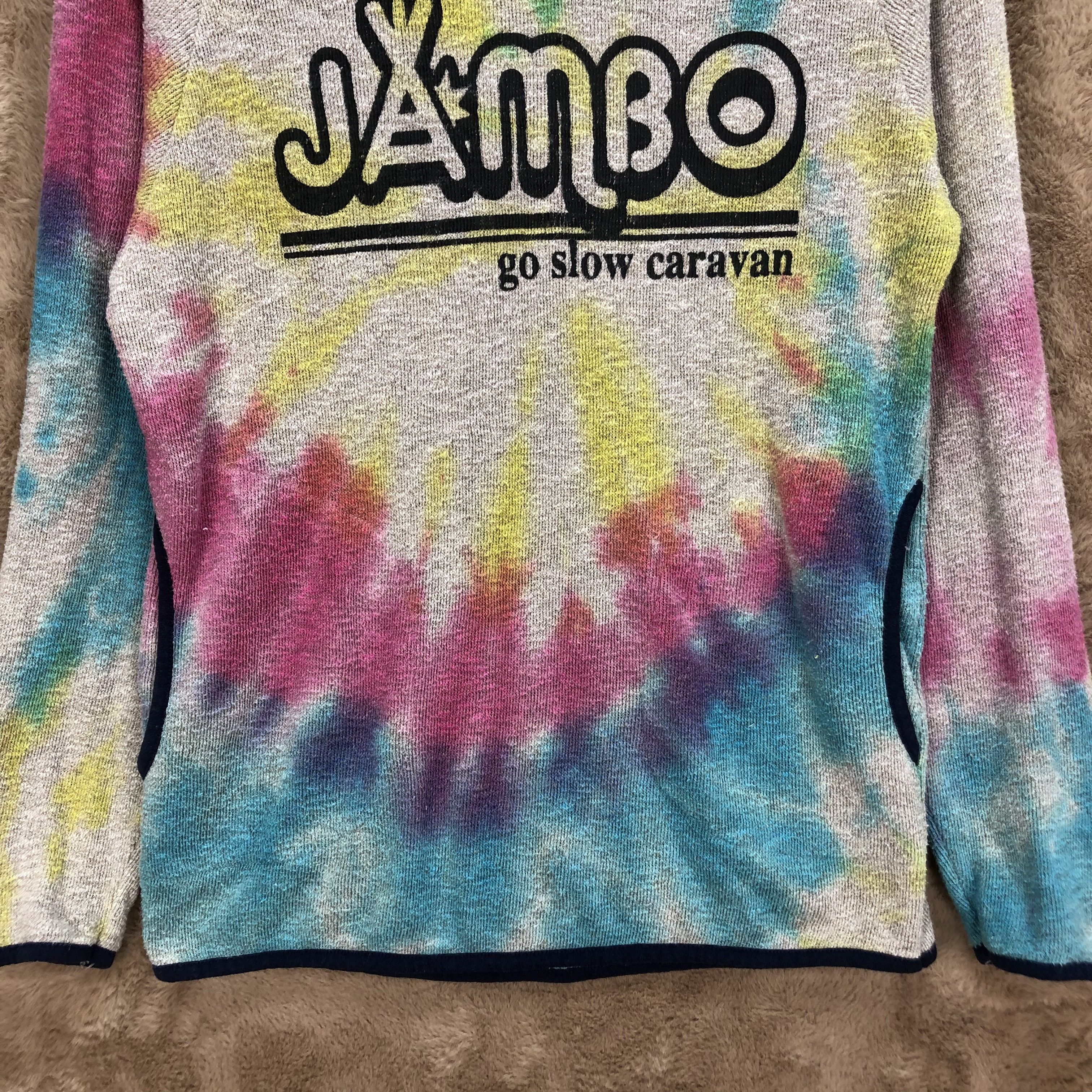 go slow caravan GO SLOW CARAVAN JAMBO TIE DYE PULLOVER HOODIES #5203-179 Size US S / EU 44-46 / 1 - 4 Thumbnail
