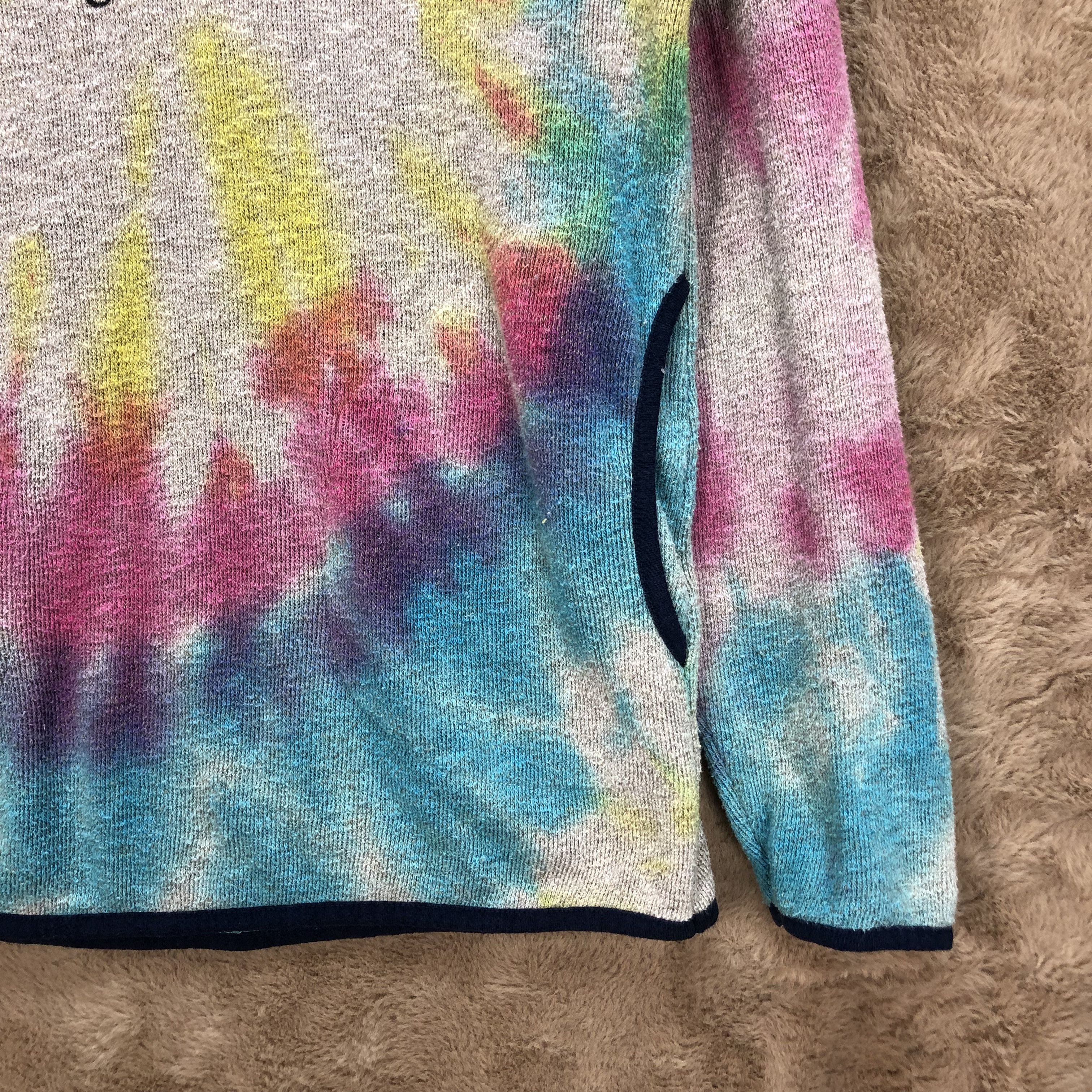 go slow caravan GO SLOW CARAVAN JAMBO TIE DYE PULLOVER HOODIES #5203-179 Size US S / EU 44-46 / 1 - 6 Thumbnail