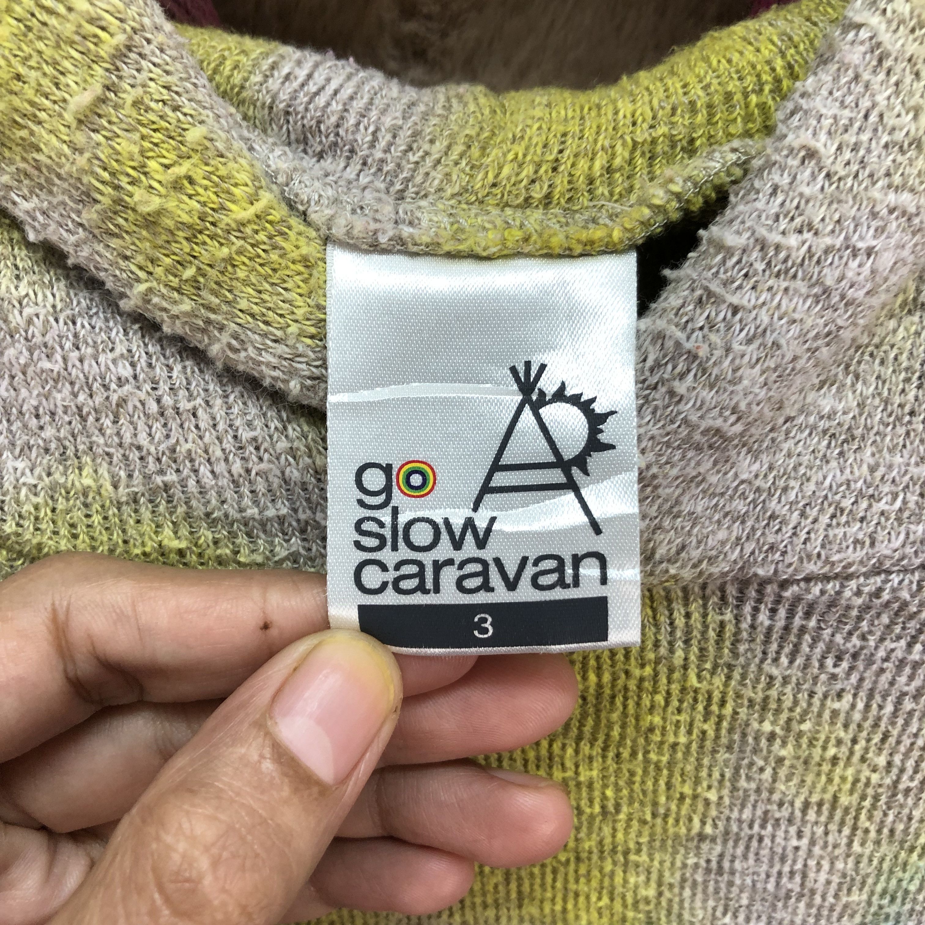 go slow caravan GO SLOW CARAVAN JAMBO TIE DYE PULLOVER HOODIES #5203-179 Size US S / EU 44-46 / 1 - 7 Thumbnail