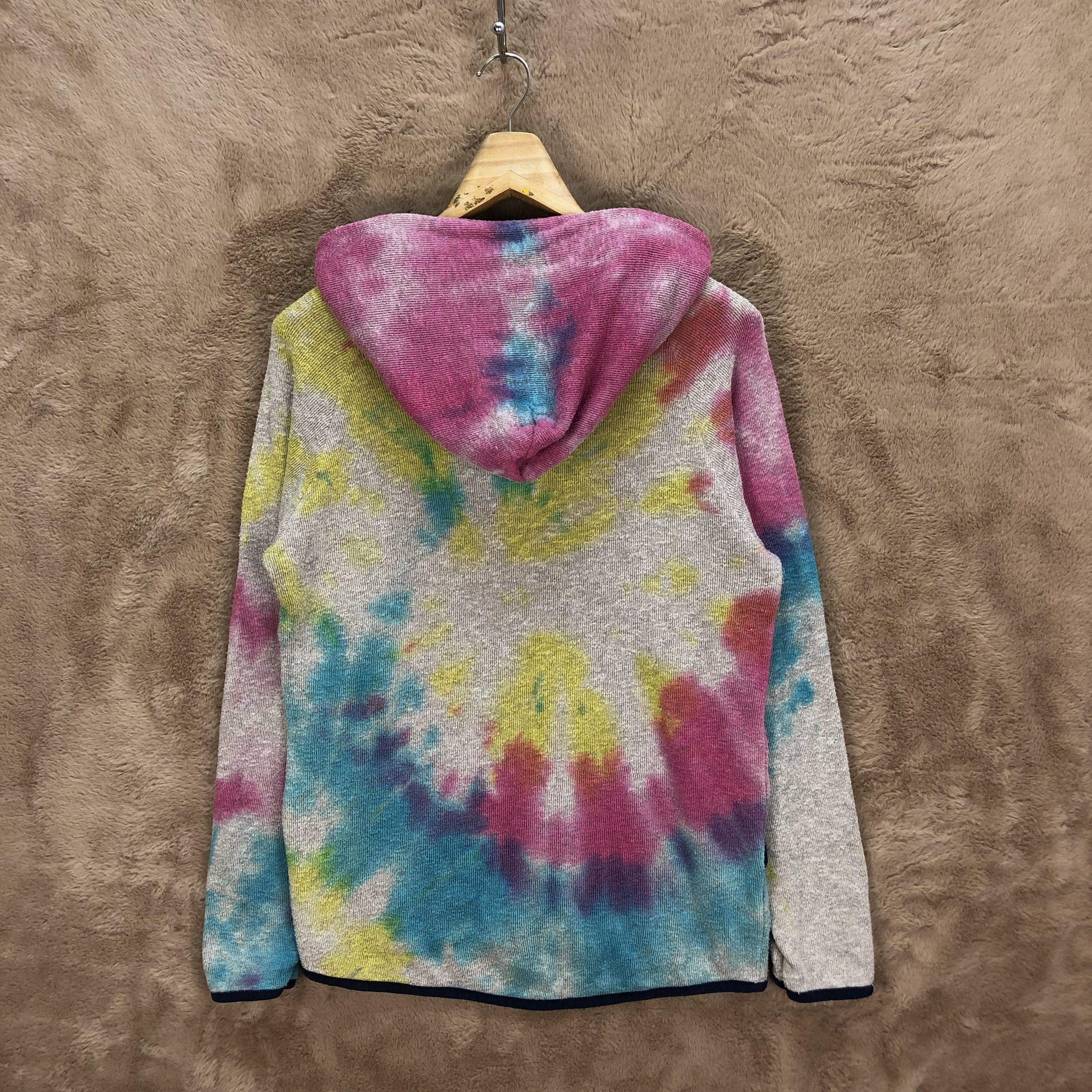 go slow caravan GO SLOW CARAVAN JAMBO TIE DYE PULLOVER HOODIES #5203-179 Size US S / EU 44-46 / 1 - 10 Thumbnail