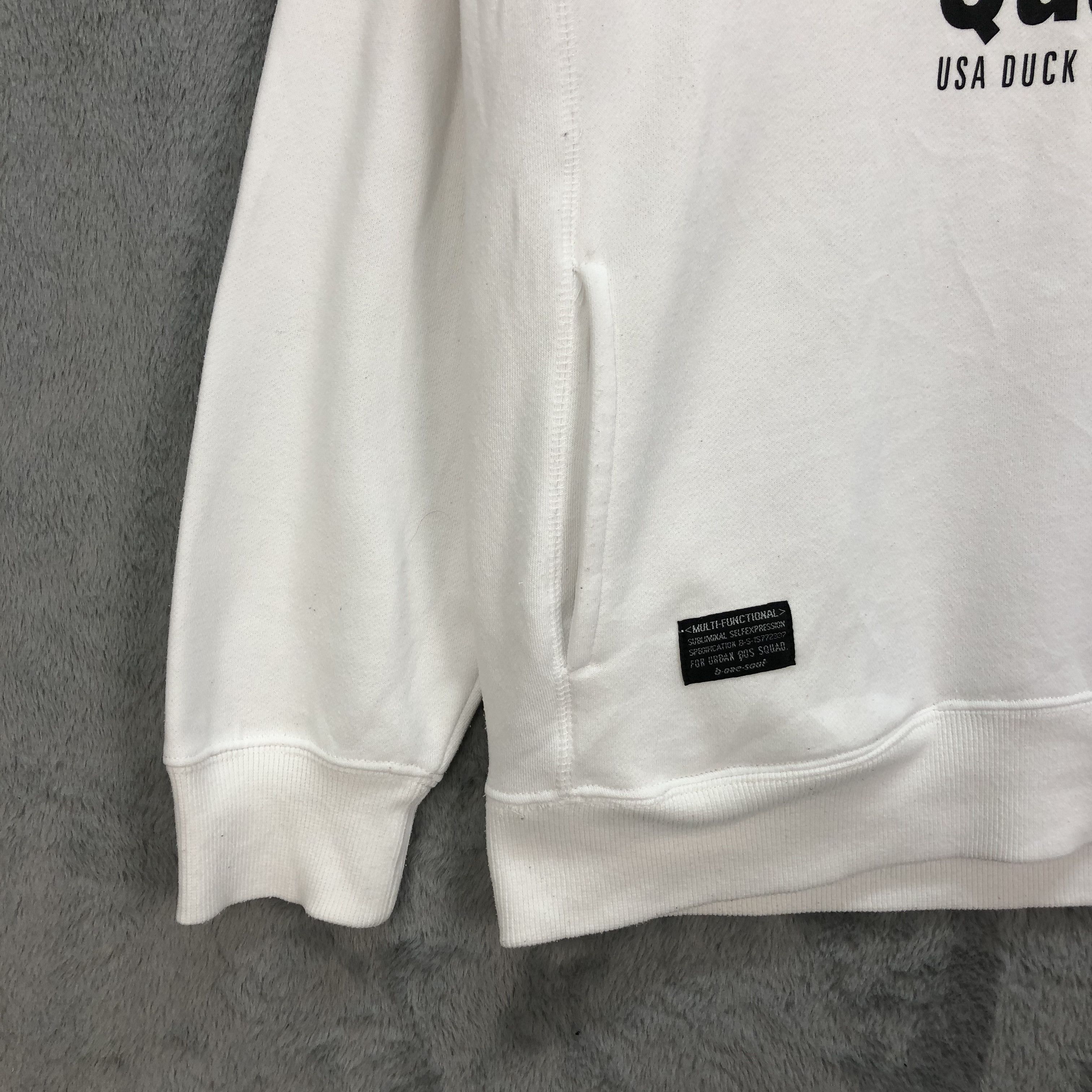 Japanese Brand DUCK DUDE QUAKER BY B ONE SOUL PULLOVER HOODIES #5246-181 Size US L / EU 52-54 / 3 - 6 Thumbnail