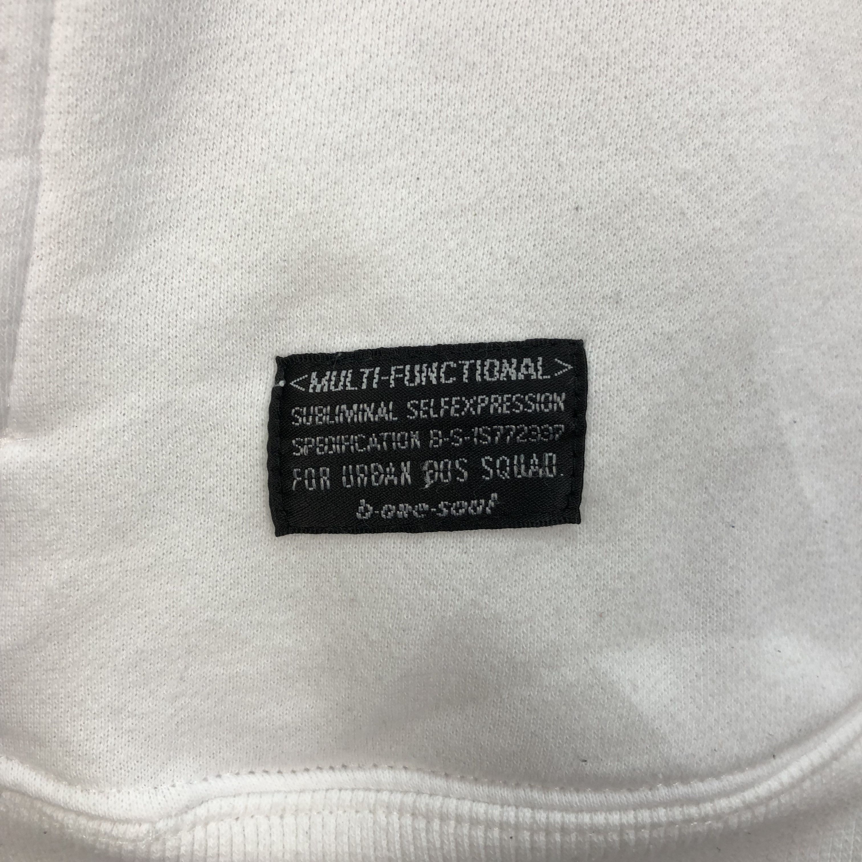 Japanese Brand DUCK DUDE QUAKER BY B ONE SOUL PULLOVER HOODIES #5246-181 Size US L / EU 52-54 / 3 - 5 Thumbnail