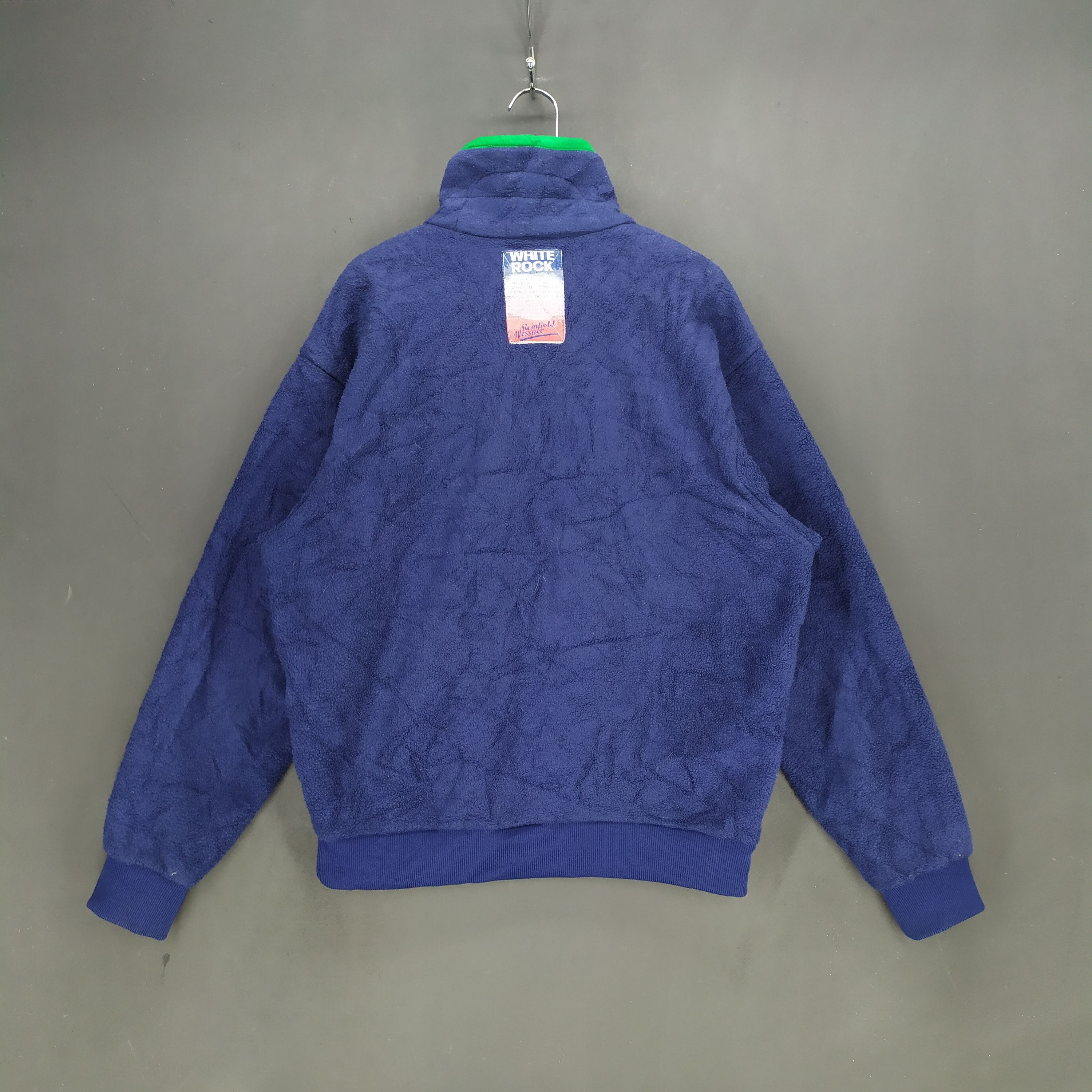 Fila Vintage Fila White Rock Turtle Neck Fleece Jacket #1236-51 Size US S / EU 44-46 / 1 - 9 Thumbnail
