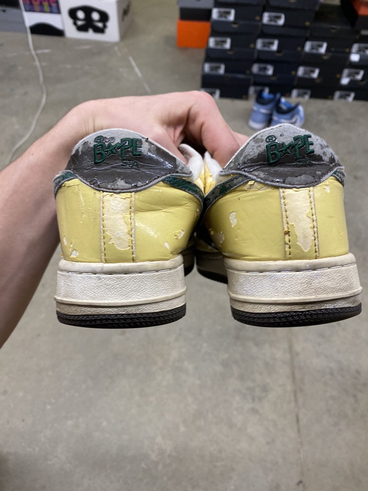 Bape × Kaws Bape kaws chomper bapesta Size US 8.5 / EU 41-42 - 4 Thumbnail
