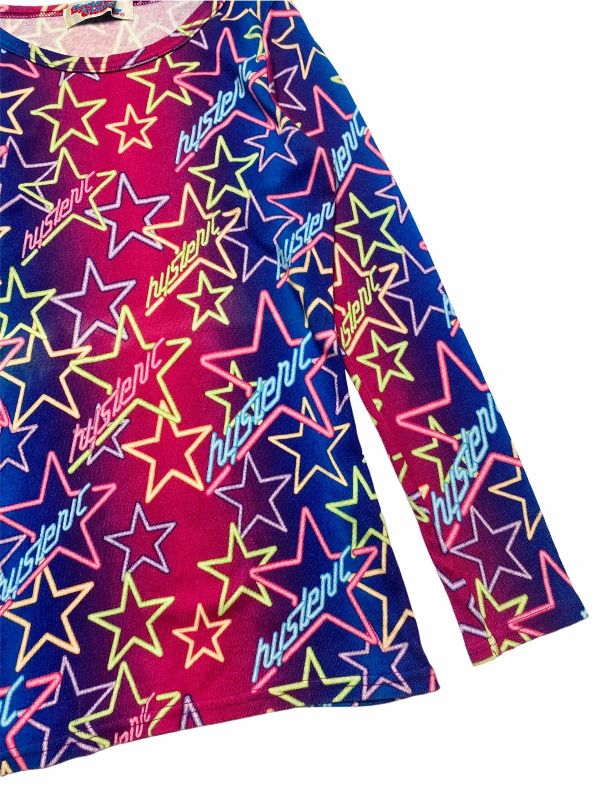Hysteric Glamour 1990s Hysteric Glamour - Iconic Neon Star LS Top Size US S / EU 44-46 / 1 - 4 Thumbnail