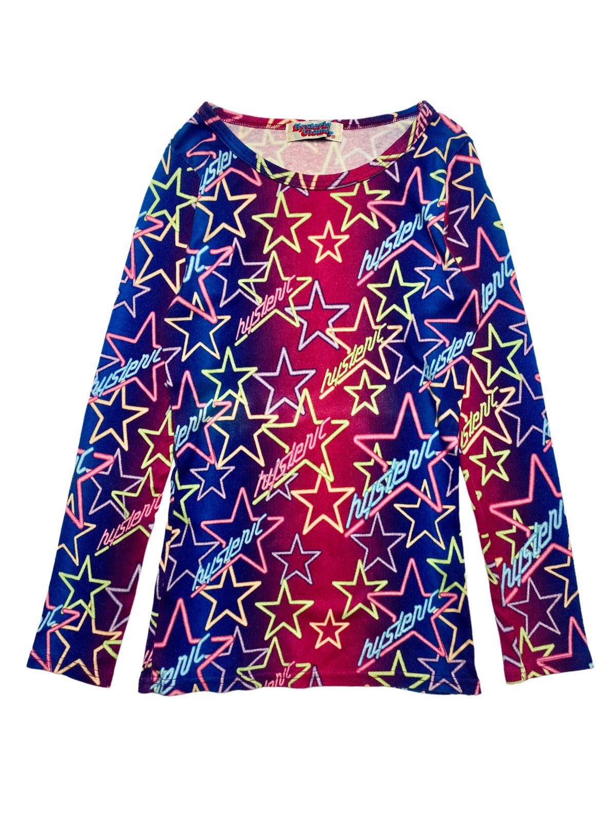 Hysteric Glamour 1990s Hysteric Glamour - Iconic Neon Star LS Top Size US S / EU 44-46 / 1 - 1 Thumbnail