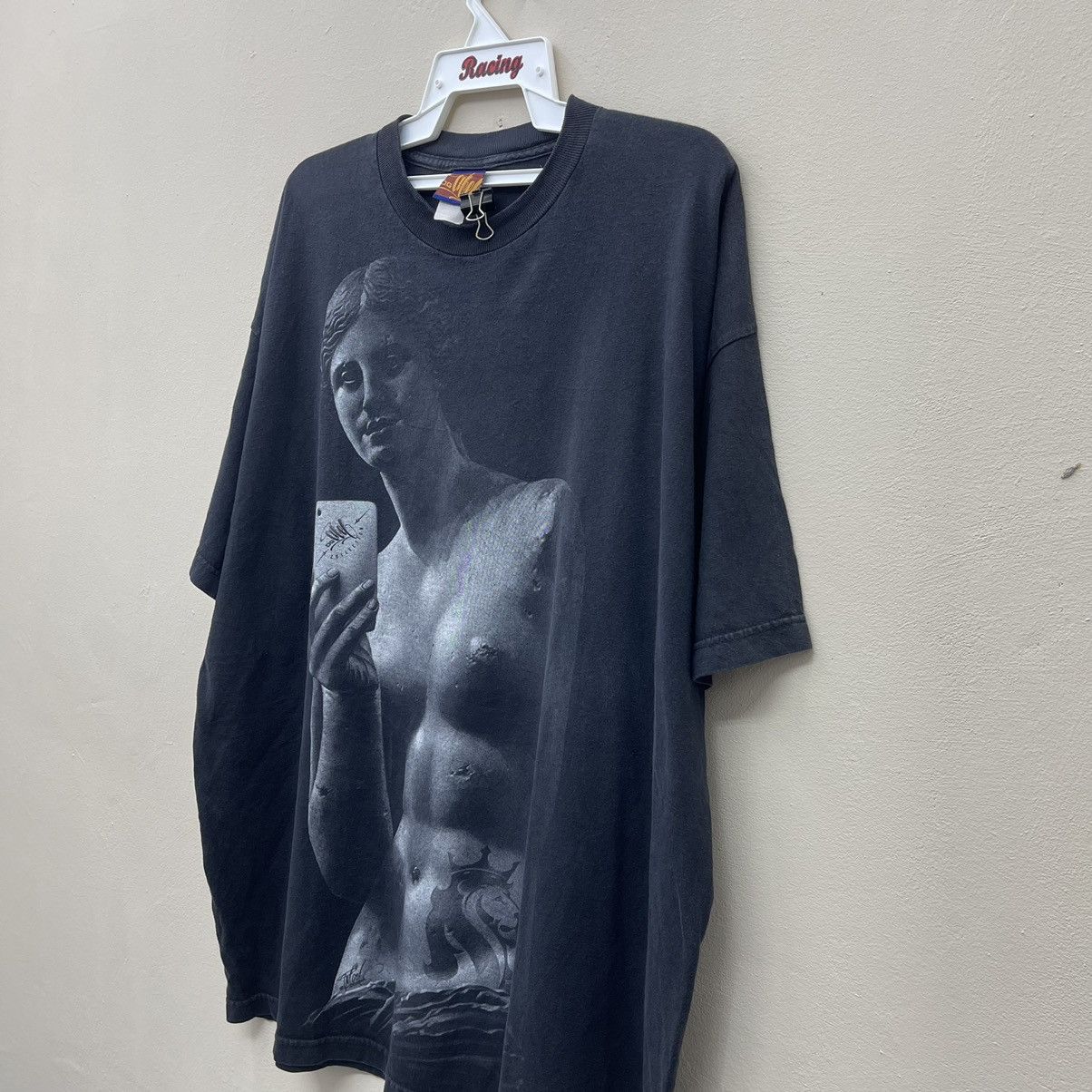 Other Vintage 90s Ogabel Collection Art Design T-Shirt Fullprint Size US XXL / EU 58 / 5 - 3 Thumbnail