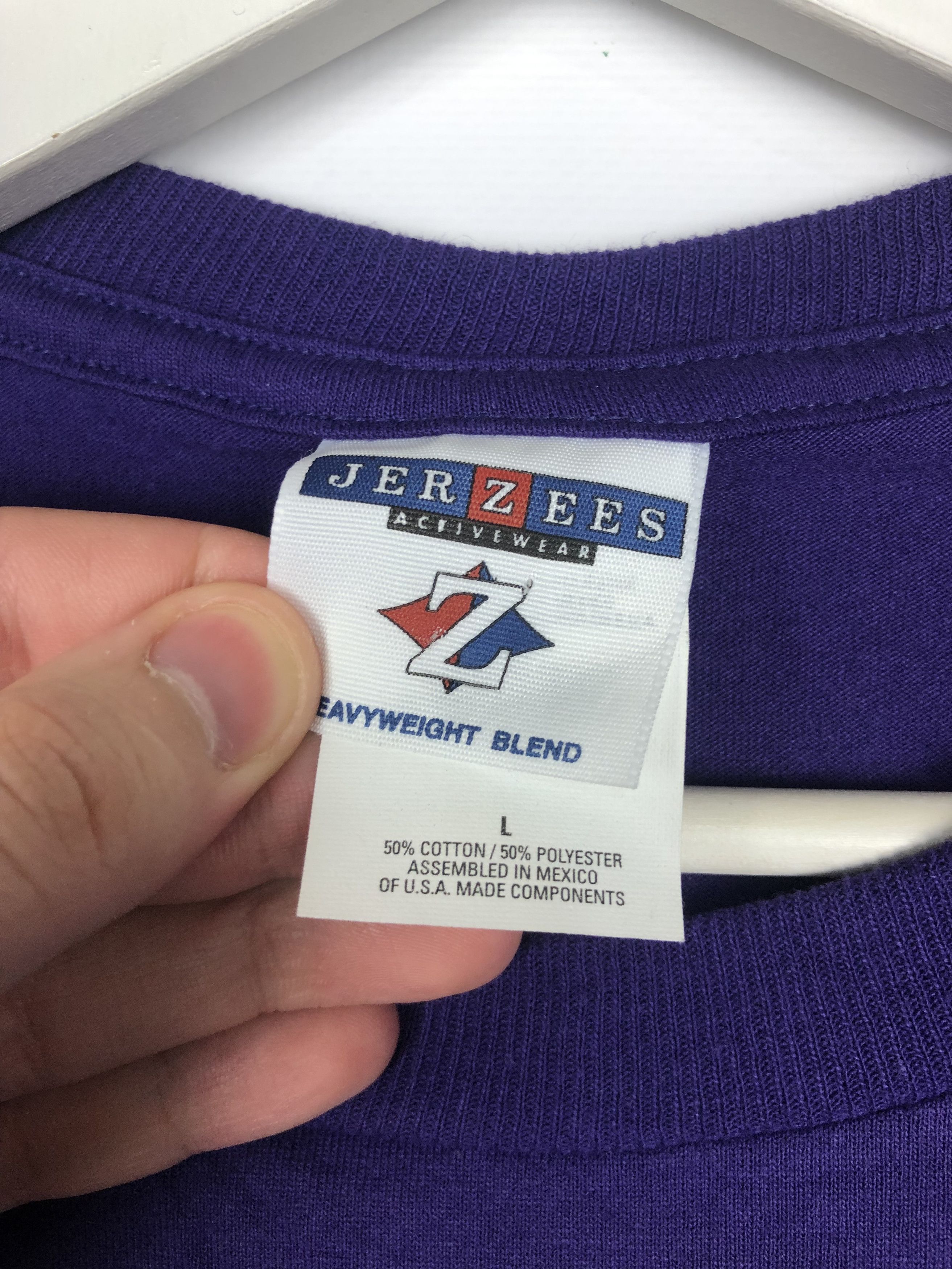 Jerzees Jerzees USA Tee Vintage Activewear 2001 Baltimore Champions Size US L / EU 52-54 / 3 - 8 Thumbnail