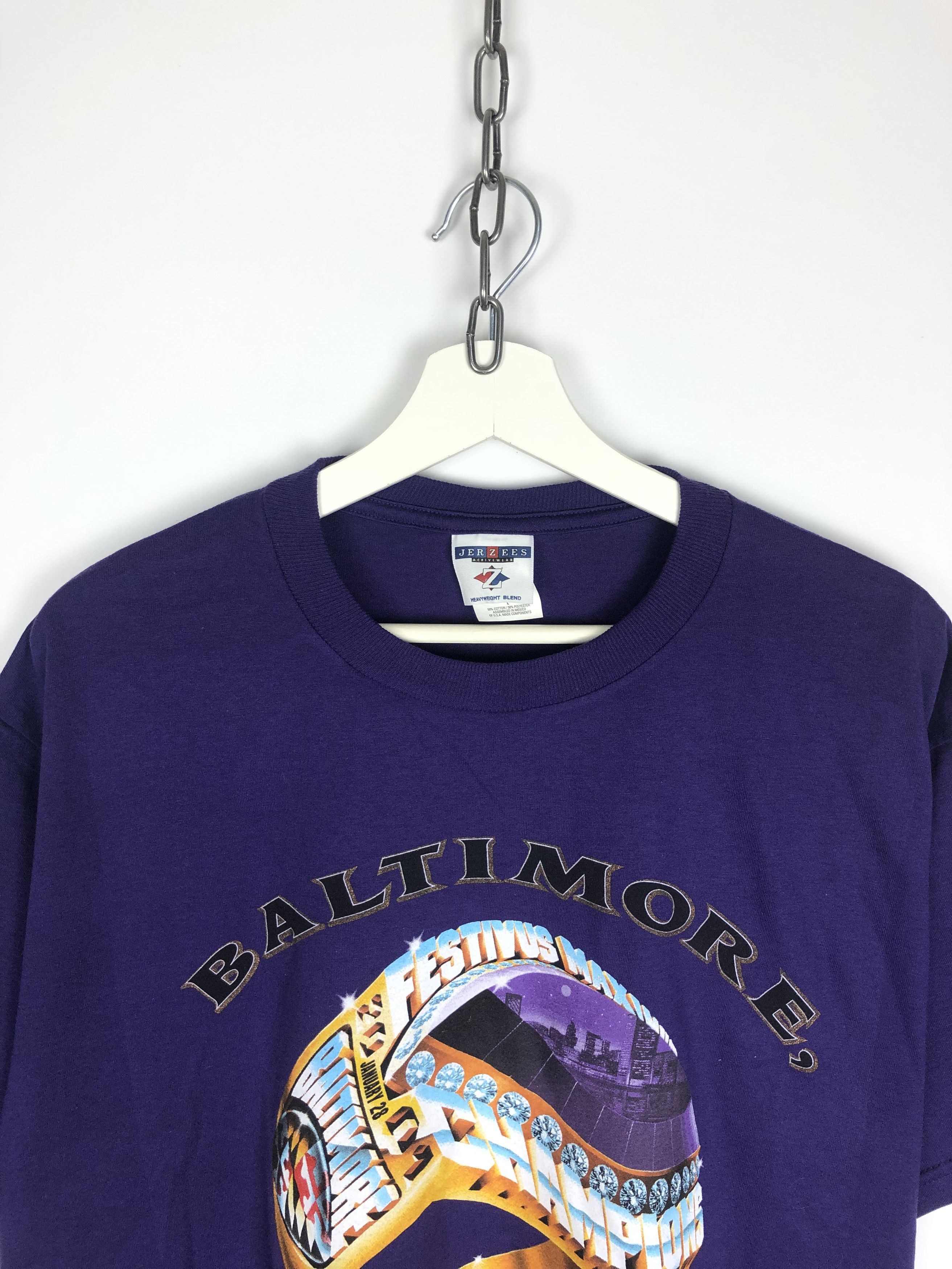 Jerzees Jerzees USA Tee Vintage Activewear 2001 Baltimore Champions Size US L / EU 52-54 / 3 - 2 Thumbnail