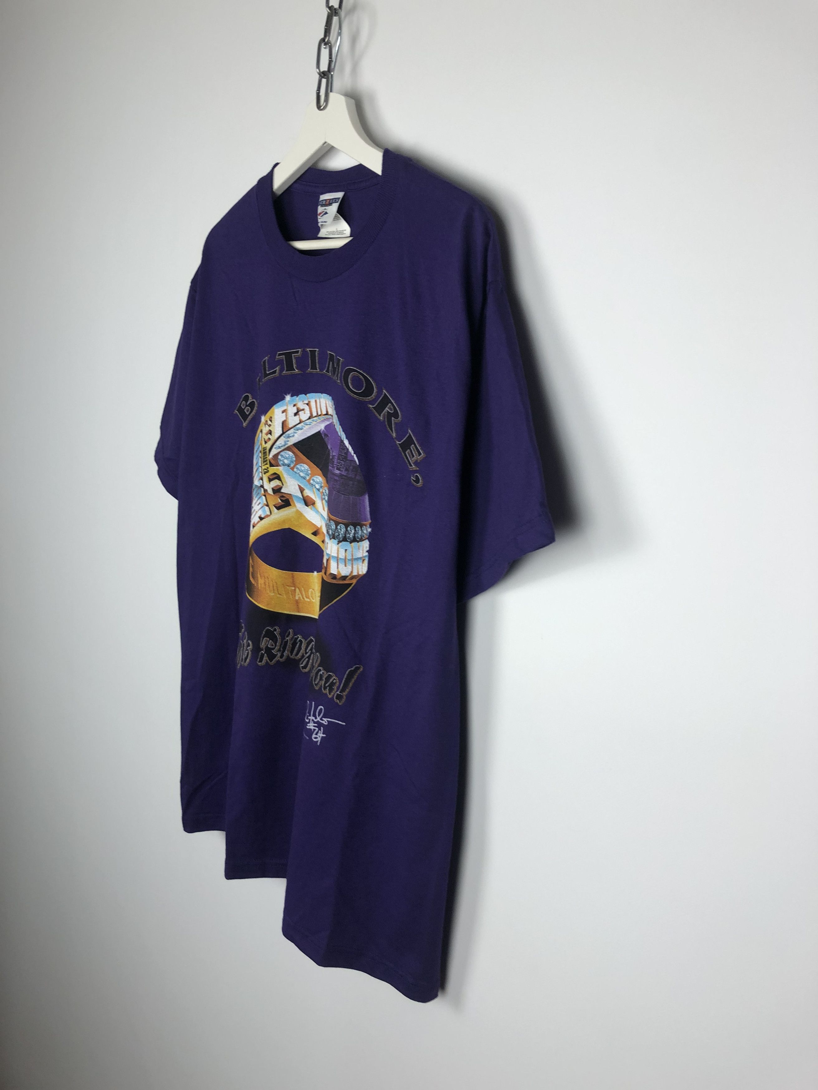 Jerzees Jerzees USA Tee Vintage Activewear 2001 Baltimore Champions Size US L / EU 52-54 / 3 - 6 Thumbnail