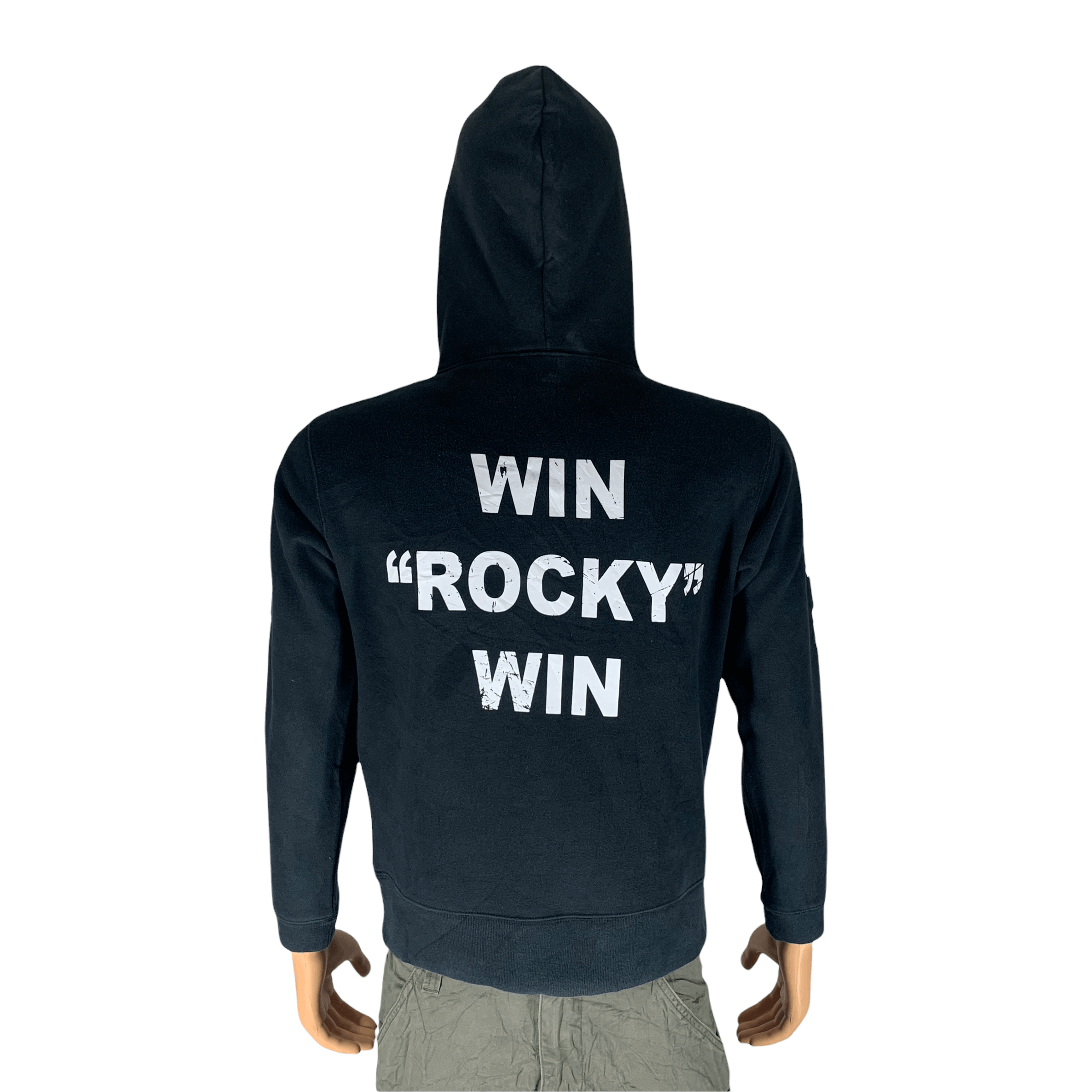 Japanese Brand Hardhit Japan Rocky Big Logo Pullover Hoodies #3559-50 Size US S / EU 44-46 / 1 - 9 Thumbnail