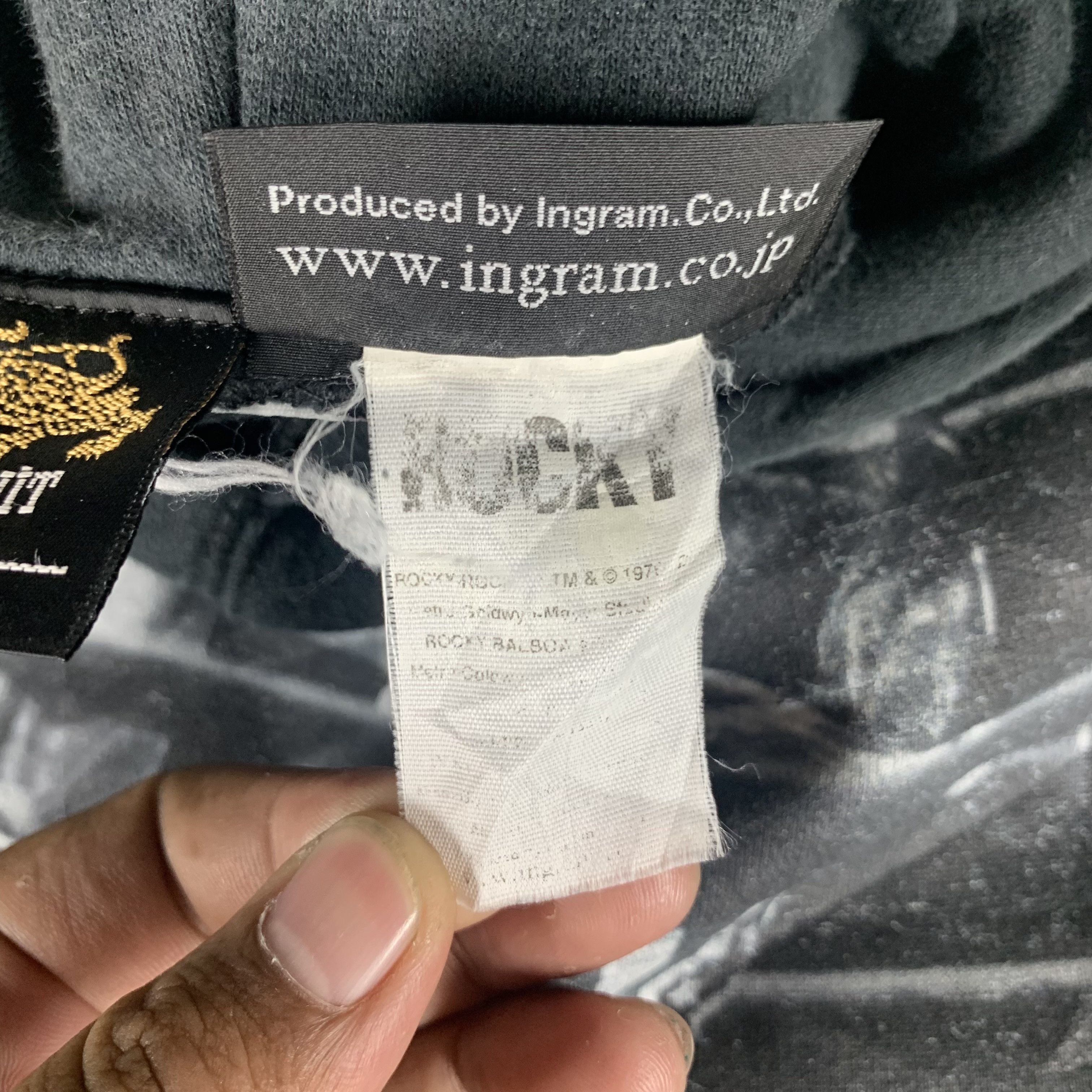 Japanese Brand Hardhit Japan Rocky Big Logo Pullover Hoodies #3559-50 Size US S / EU 44-46 / 1 - 8 Thumbnail