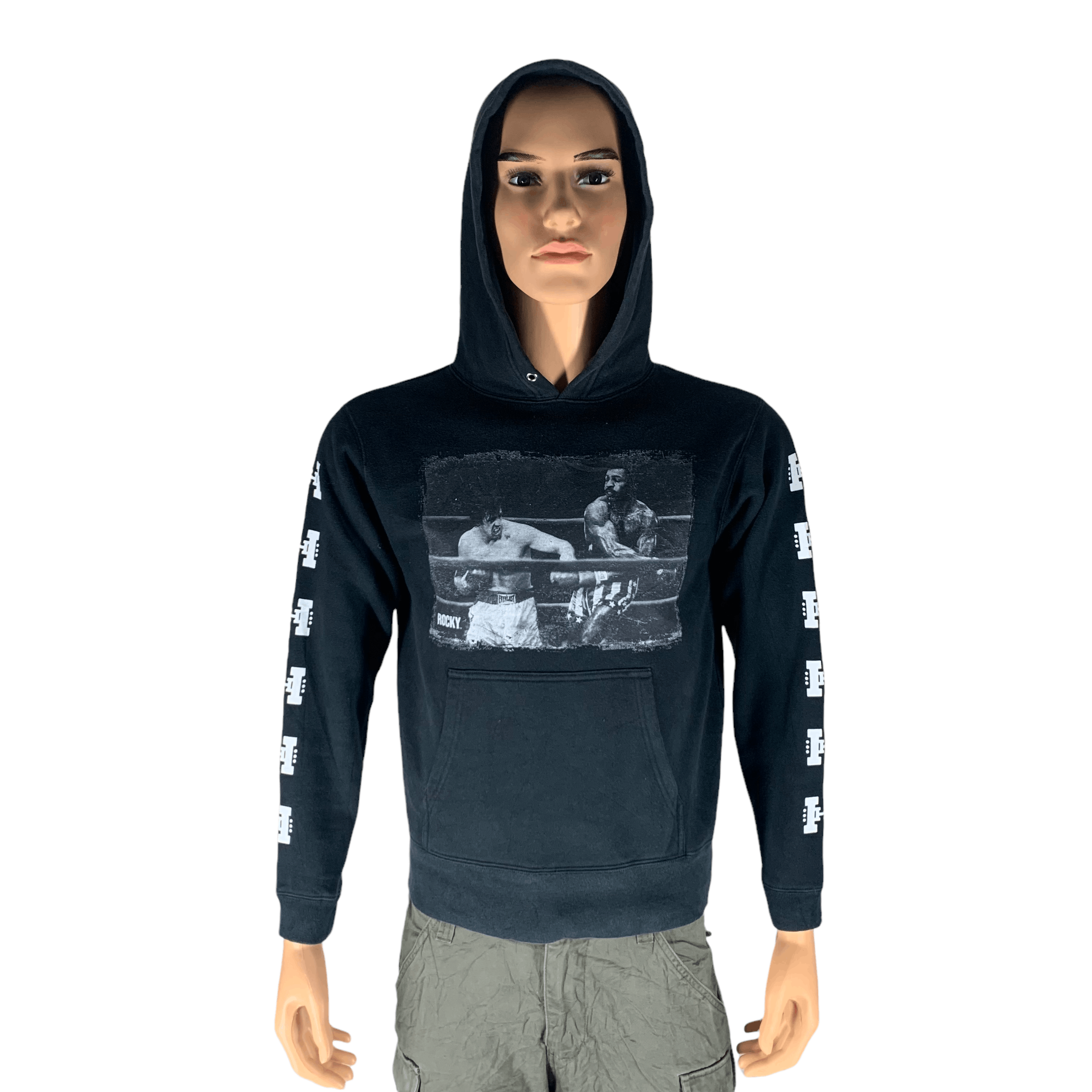 Japanese Brand Hardhit Japan Rocky Big Logo Pullover Hoodies #3559-50 Size US S / EU 44-46 / 1 - 3 Thumbnail
