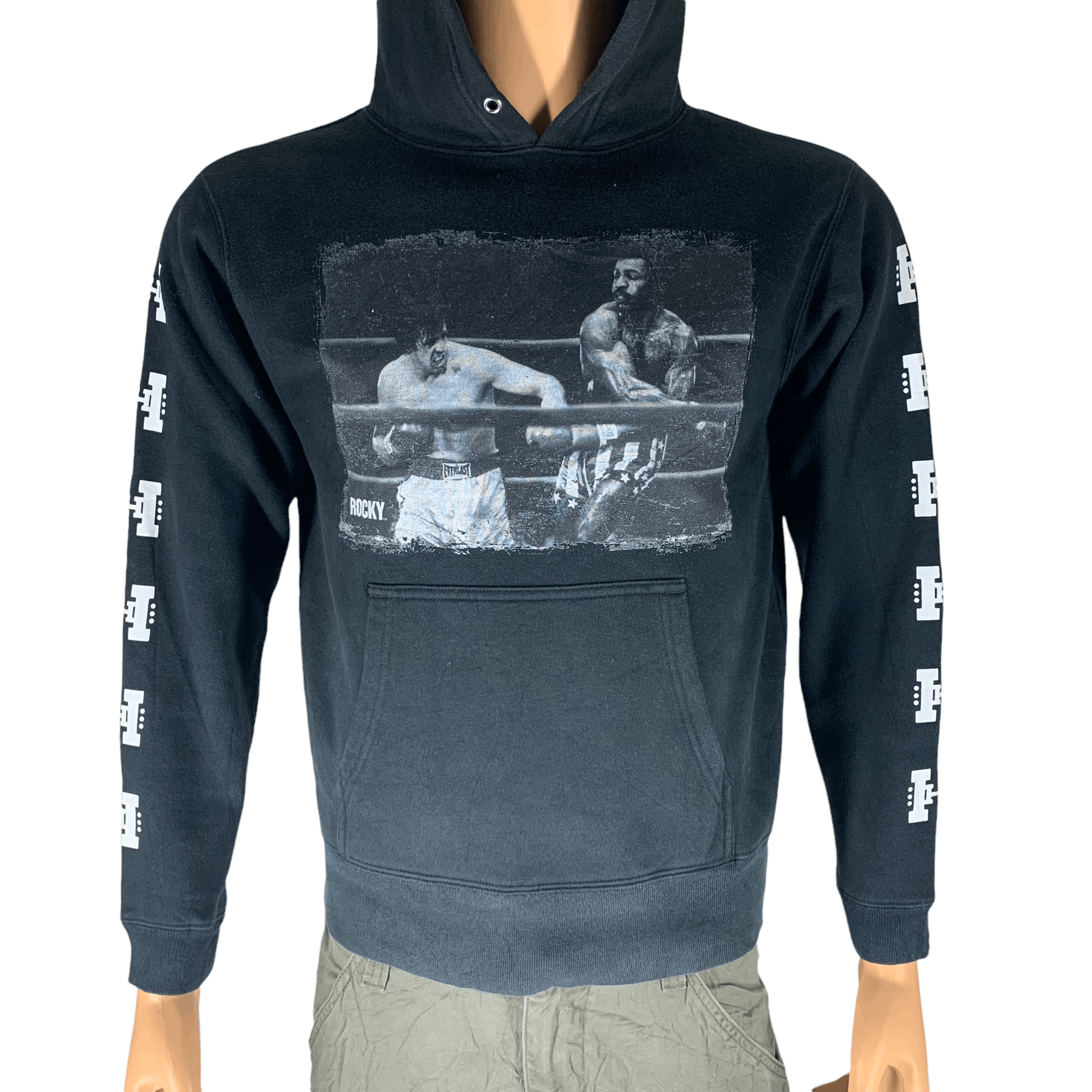 Japanese Brand Hardhit Japan Rocky Big Logo Pullover Hoodies #3559-50 Size US S / EU 44-46 / 1 - 4 Thumbnail