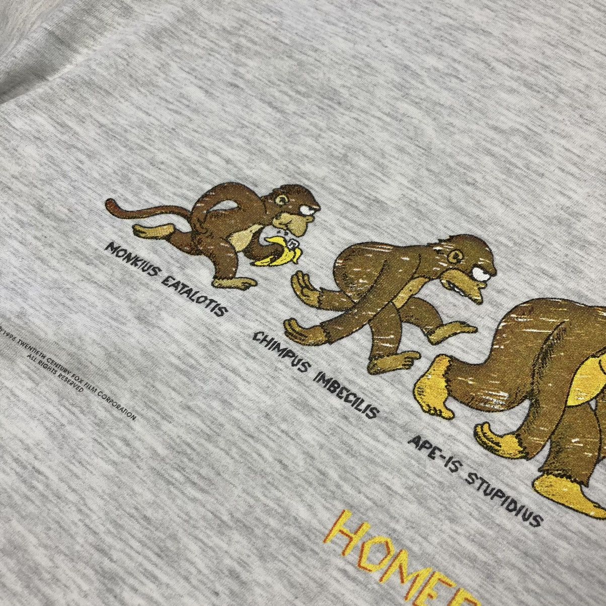 The Simpsons × Vintage Vintage The Simpsons “homersapien” tee 90’s Size US XL / EU 56 / 4 - 3 Thumbnail