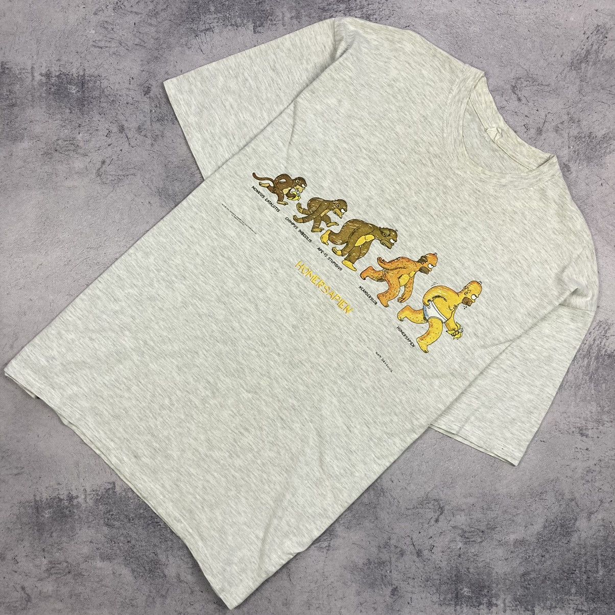 The Simpsons × Vintage Vintage The Simpsons “homersapien” tee 90’s Size US XL / EU 56 / 4 - 1 Thumbnail