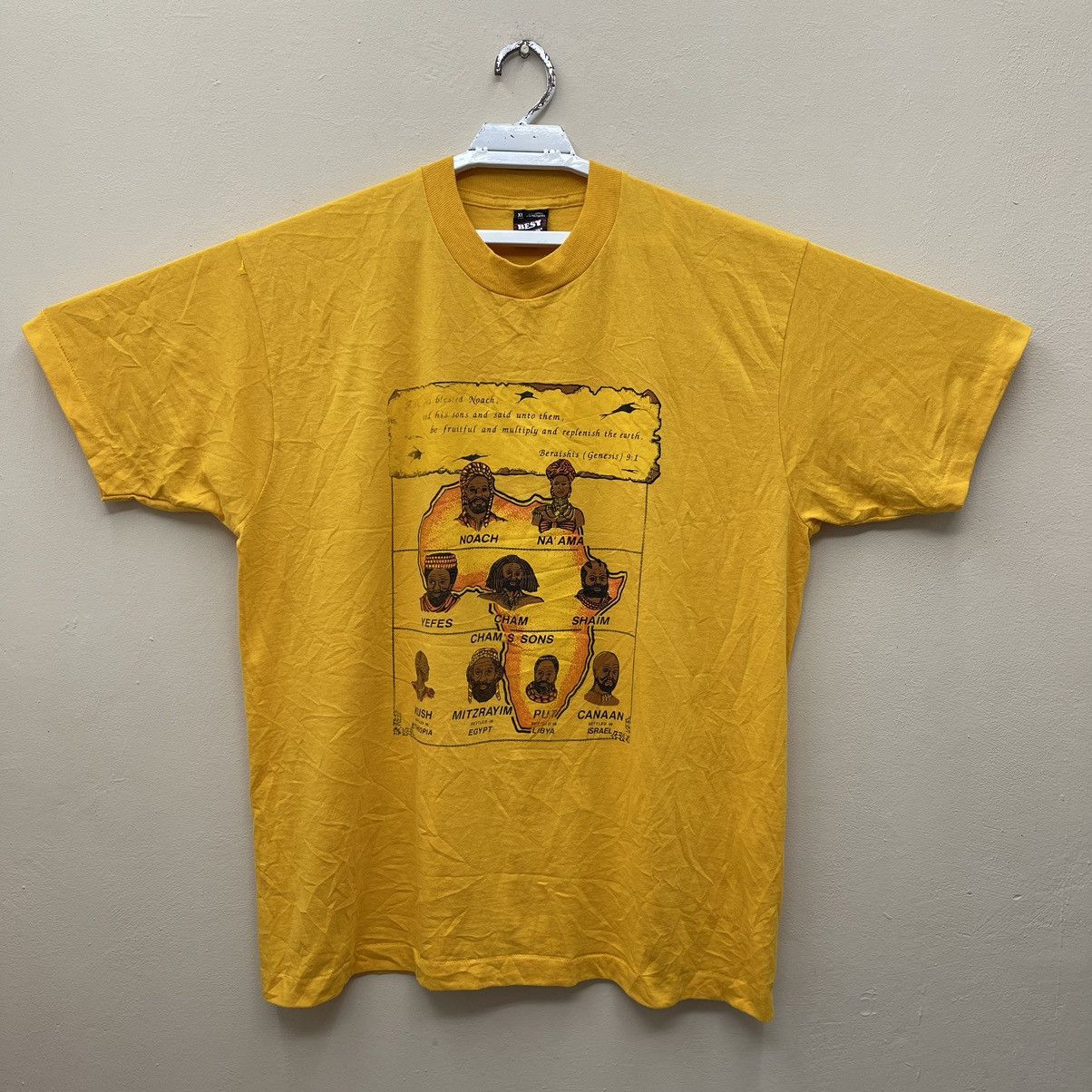 Other Vintage 90s Jesus T-Shirt Xlarge Single Stitch Size US XL / EU 56 / 4 - 1 Thumbnail
