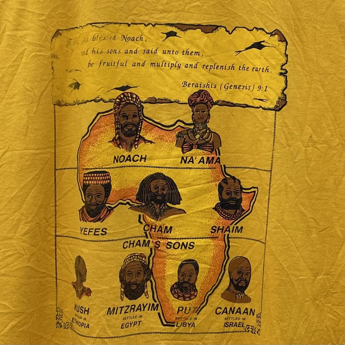 Other Vintage 90s Jesus T-Shirt Xlarge Single Stitch Size US XL / EU 56 / 4 - 2 Thumbnail