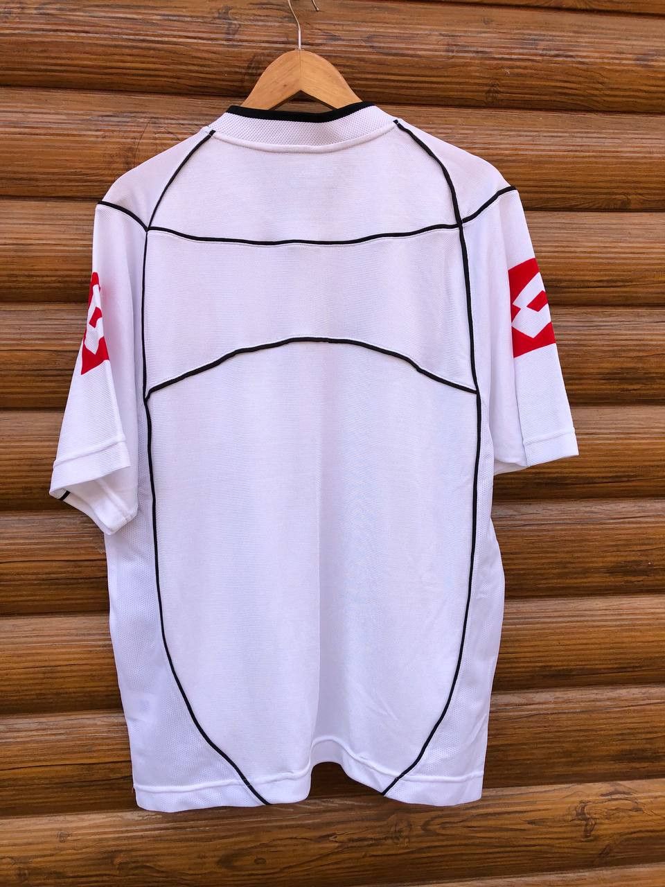 Lotto Sport VINTAGE JUVENTUS AWAY FOOTBALL SHIRT LOTTO SOCCER JERSEY Size US L / EU 52-54 / 3 - 3 Thumbnail