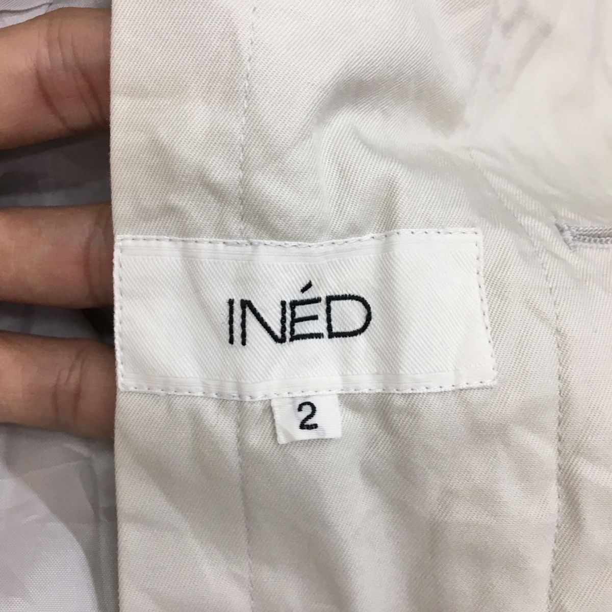Designer × Japanese Brand × Yohji Yamamoto INED By YOHJI YAMAMOTO Nice Design Casual Long Jacket Size S / US 4 / IT 40 - 9 Thumbnail