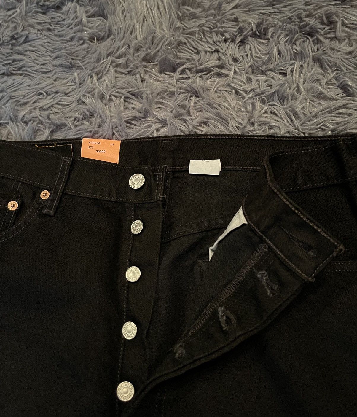 Levi's × Levi's Vintage Clothing × Vintage Levi’s vintage deadstock NWT 34x34 black jeans Size US 34 / EU 50 - 4 Thumbnail