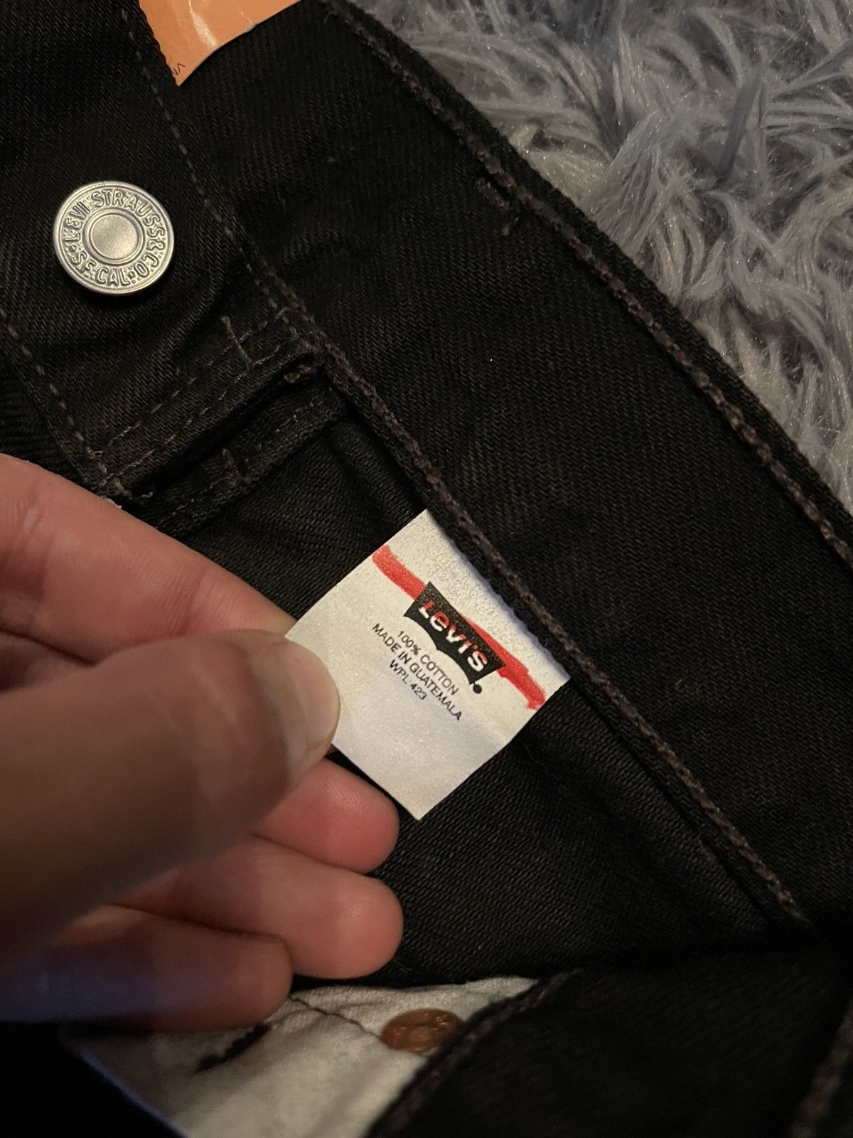 Levi's × Levi's Vintage Clothing × Vintage Levi’s vintage deadstock NWT 34x34 black jeans Size US 34 / EU 50 - 5 Thumbnail