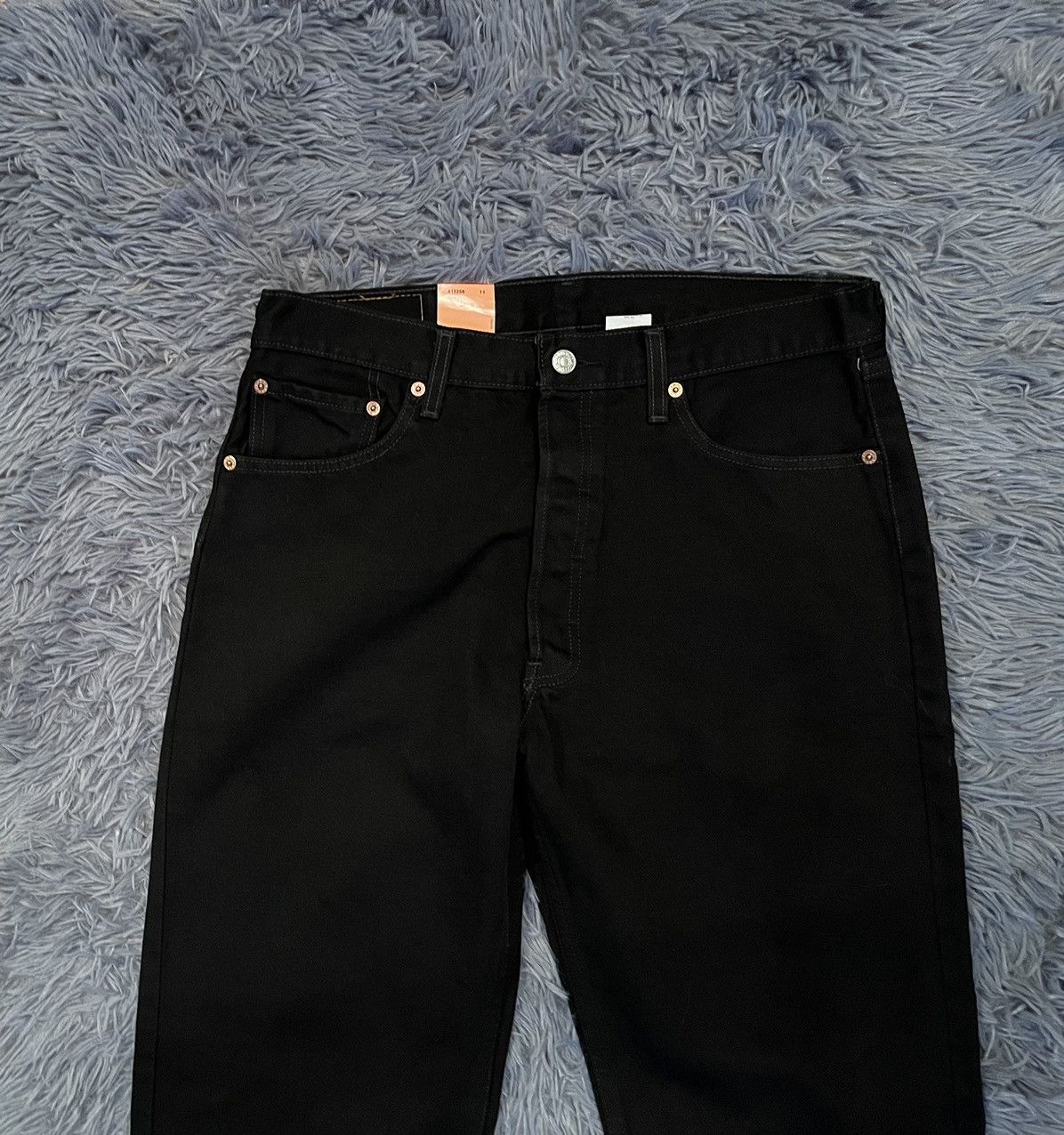 Levi's × Levi's Vintage Clothing × Vintage Levi’s vintage deadstock NWT 34x34 black jeans Size US 34 / EU 50 - 6 Thumbnail