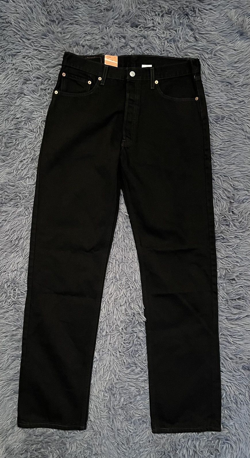 Levi's × Levi's Vintage Clothing × Vintage Levi’s vintage deadstock NWT 34x34 black jeans Size US 34 / EU 50 - 3 Thumbnail