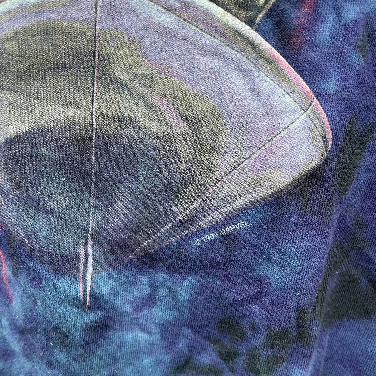 Marvel Comics Vintage 90s Silver Surfer Tie Dye T-Shirt Single Stitch Size US L / EU 52-54 / 3 - 3 Thumbnail