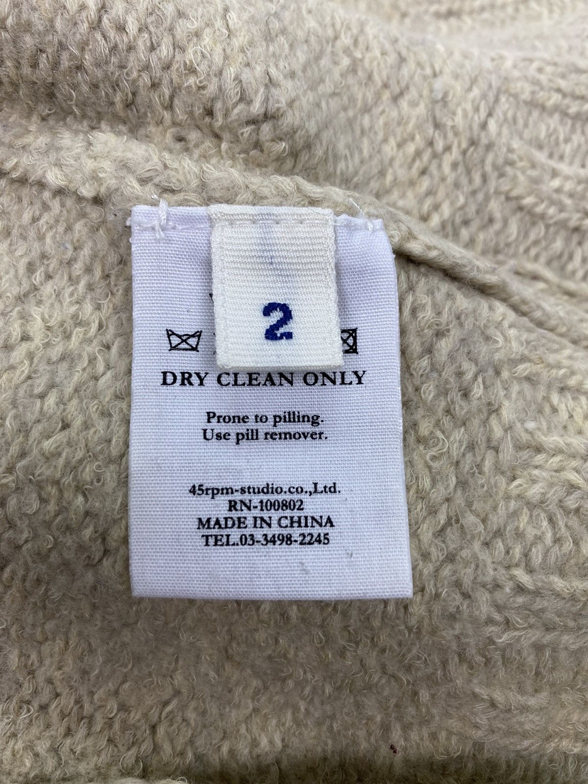 45rpm 45rpm & Joubu De Nagamochi Knitwear Size XS / US 0-2 / IT 36-38 - 7 Thumbnail
