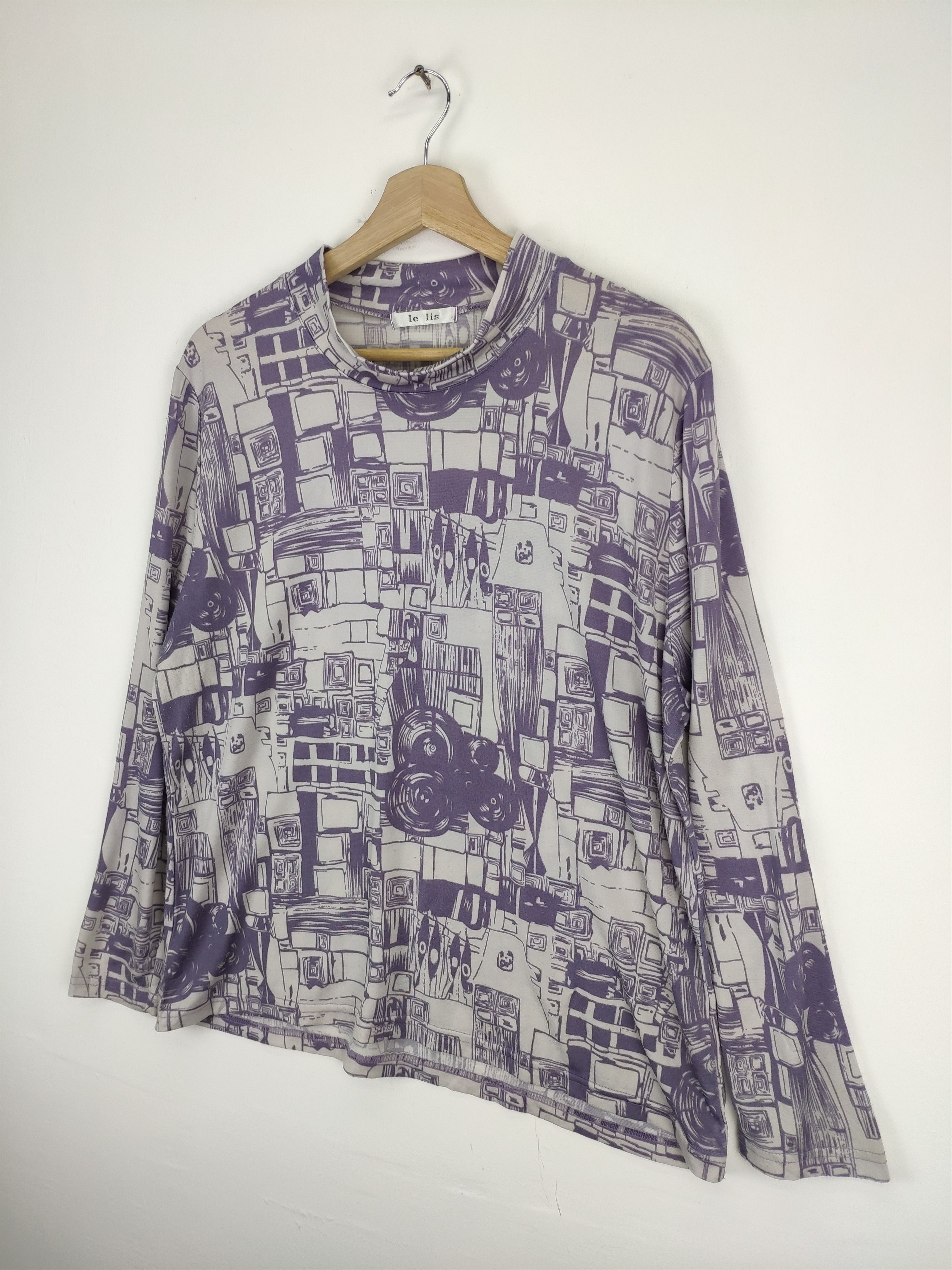 Japanese Brand × Vintage Vintage Long Sleeve Shirt Art Motif Size L / US 10 / IT 46 - 5 Thumbnail