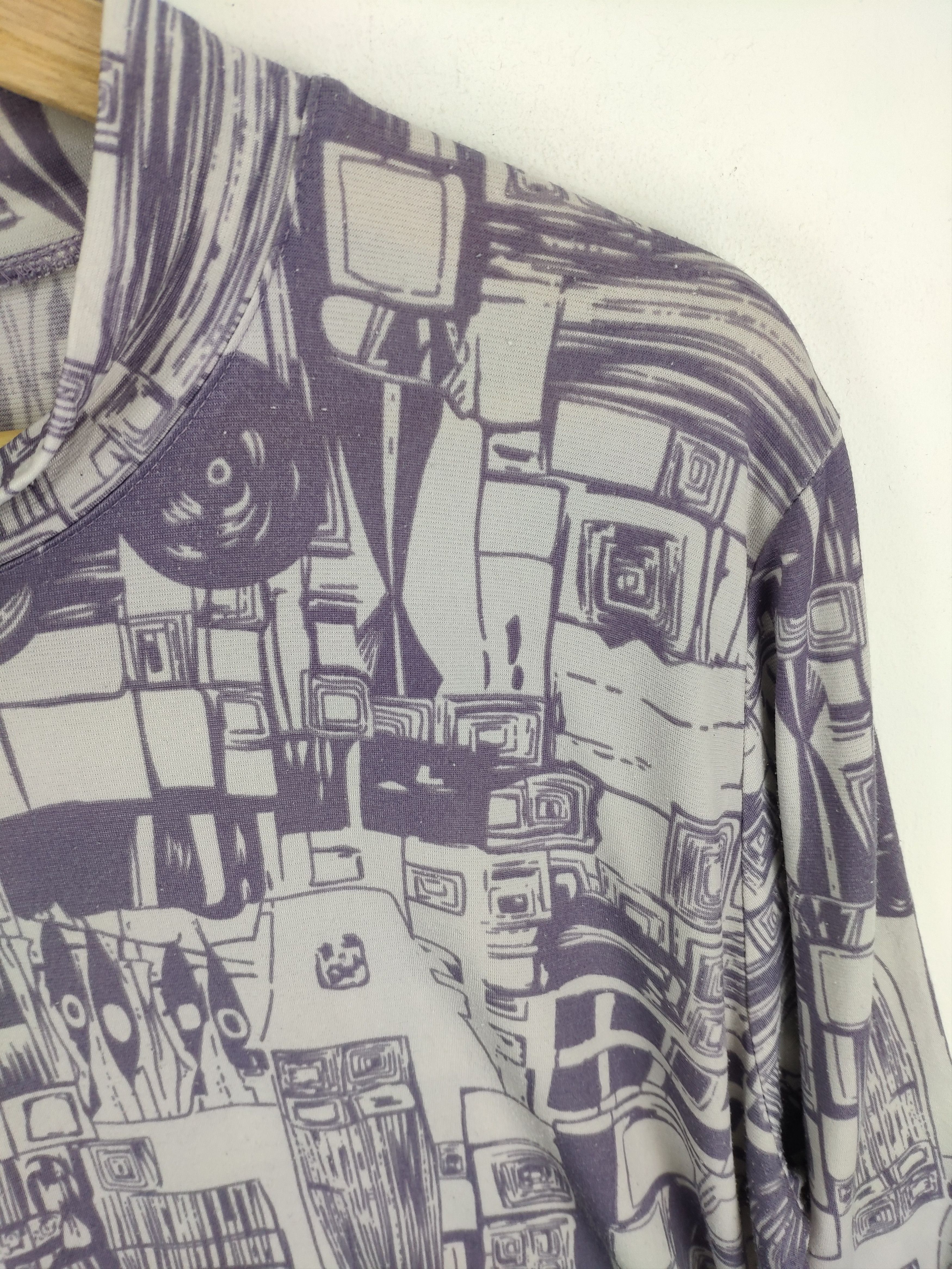 Japanese Brand × Vintage Vintage Long Sleeve Shirt Art Motif Size L / US 10 / IT 46 - 11 Thumbnail