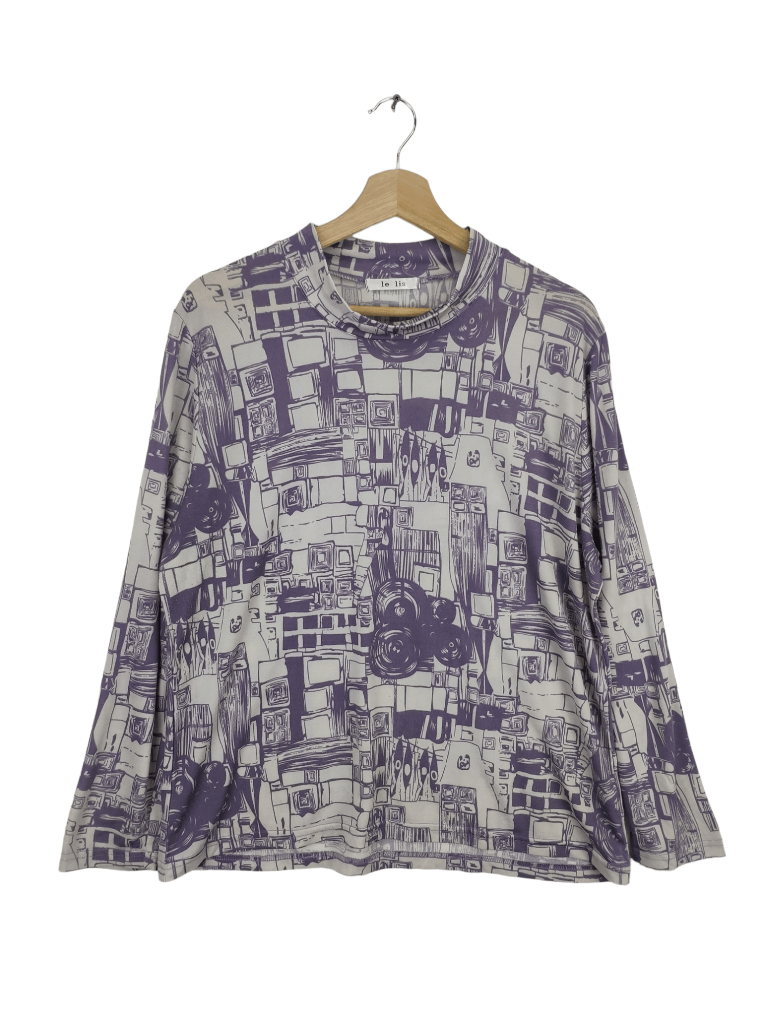 Japanese Brand × Vintage Vintage Long Sleeve Shirt Art Motif Size L / US 10 / IT 46 - 1 Thumbnail