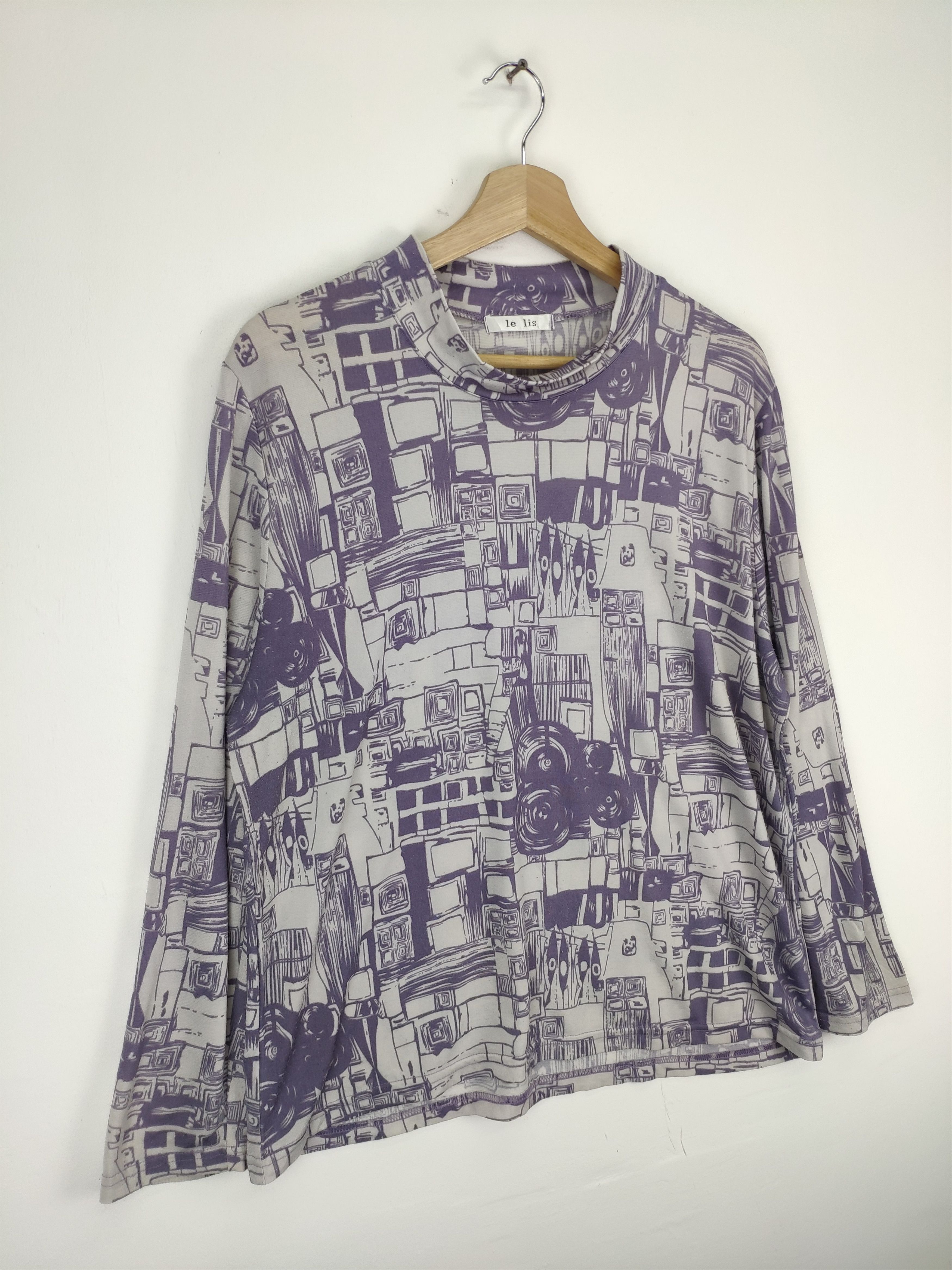 Japanese Brand × Vintage Vintage Long Sleeve Shirt Art Motif Size L / US 10 / IT 46 - 6 Thumbnail