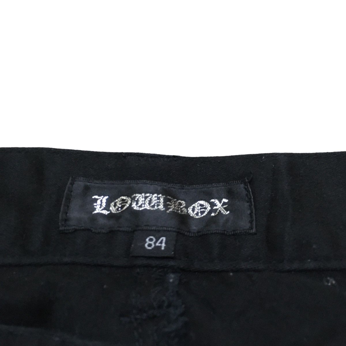 Japanese Brand × Vintage Rare Vintage Japanese Brand LowBox Waxed Flared Pants 1990s Size US 32 / EU 48 - 7 Thumbnail