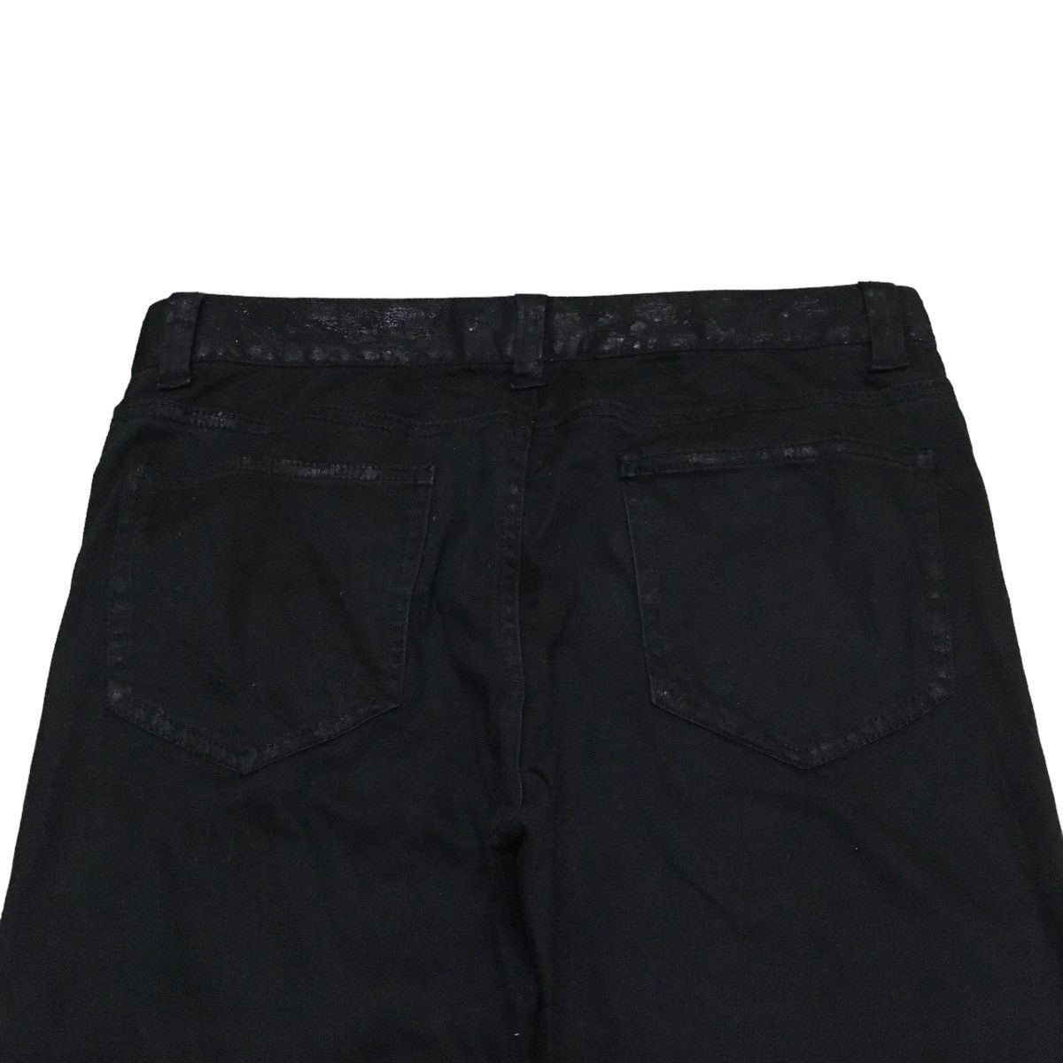 Japanese Brand × Vintage Rare Vintage Japanese Brand LowBox Waxed Flared Pants 1990s Size US 32 / EU 48 - 4 Thumbnail