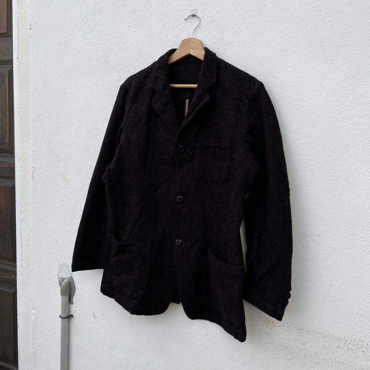 Harris Tweed VINTAGE HARRIS TWEED WOOL JACKET INSPIRED BY ISSEY MIYAKE Size US M / EU 48-50 / 2 - 2 Thumbnail