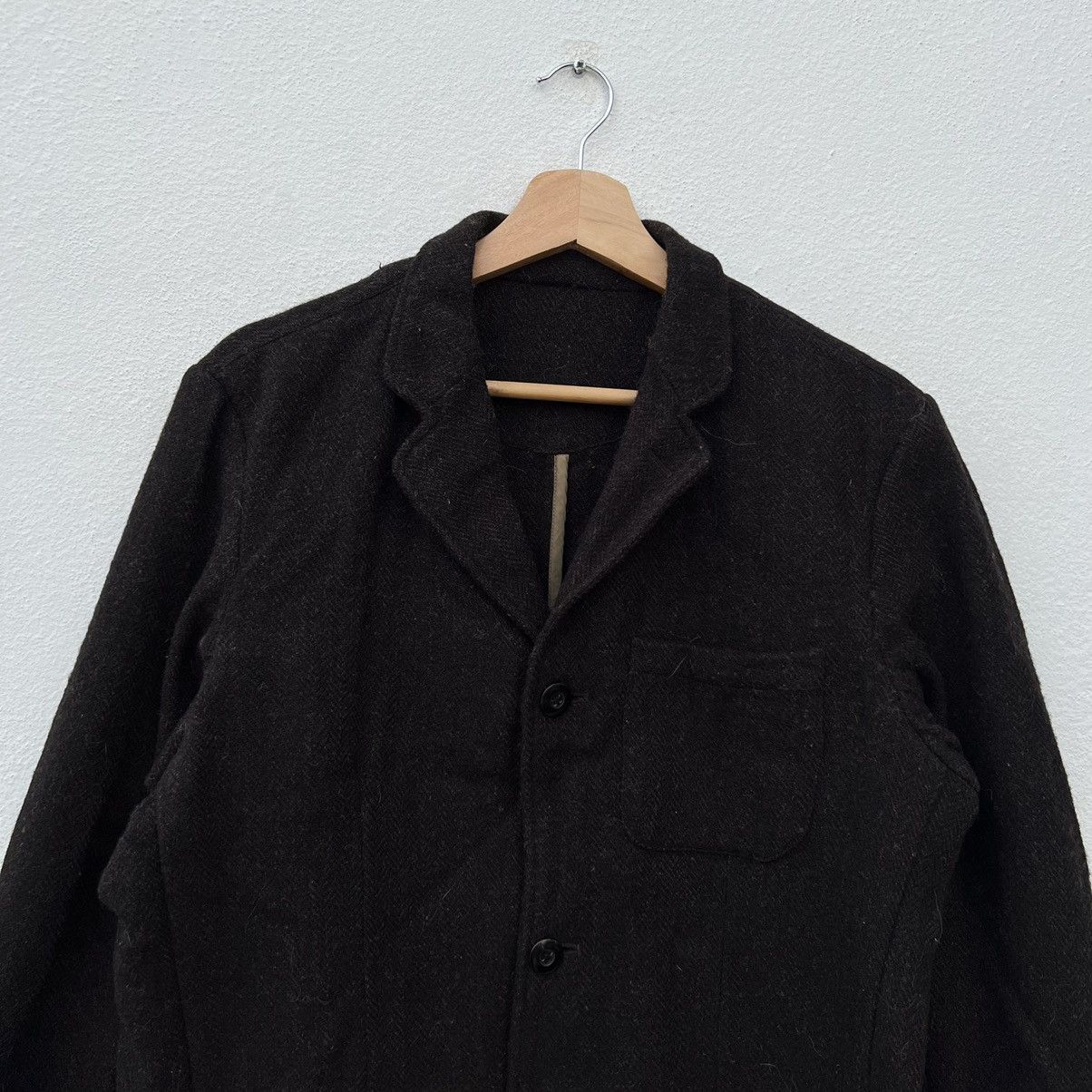 Harris Tweed VINTAGE HARRIS TWEED WOOL JACKET INSPIRED BY ISSEY MIYAKE Size US M / EU 48-50 / 2 - 3 Thumbnail