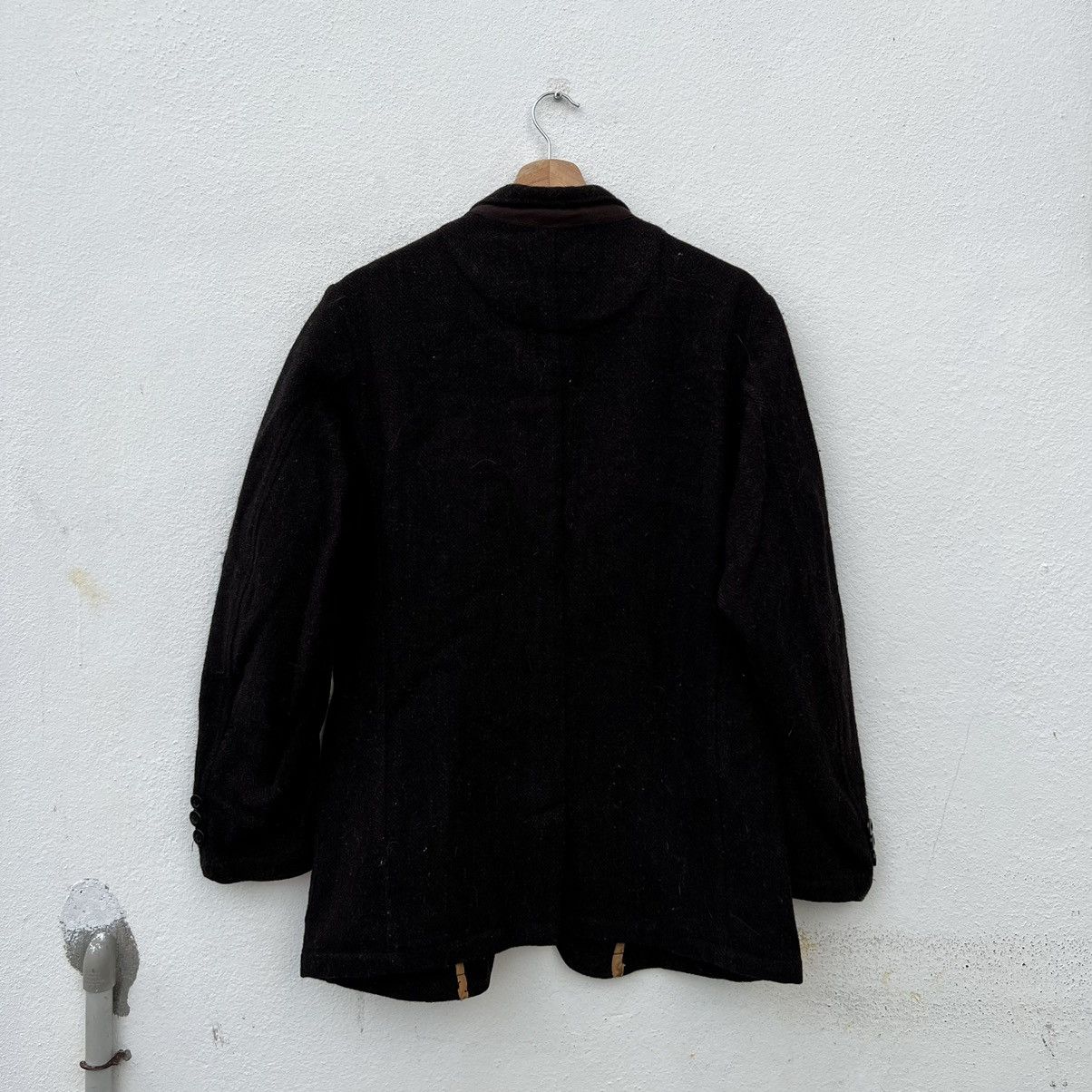 Harris Tweed VINTAGE HARRIS TWEED WOOL JACKET INSPIRED BY ISSEY MIYAKE Size US M / EU 48-50 / 2 - 7 Thumbnail